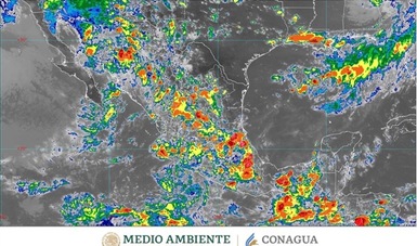 Para hoy miércoles se prevén lluvias muy fuertes en 12 estados, entre ellos Puebla