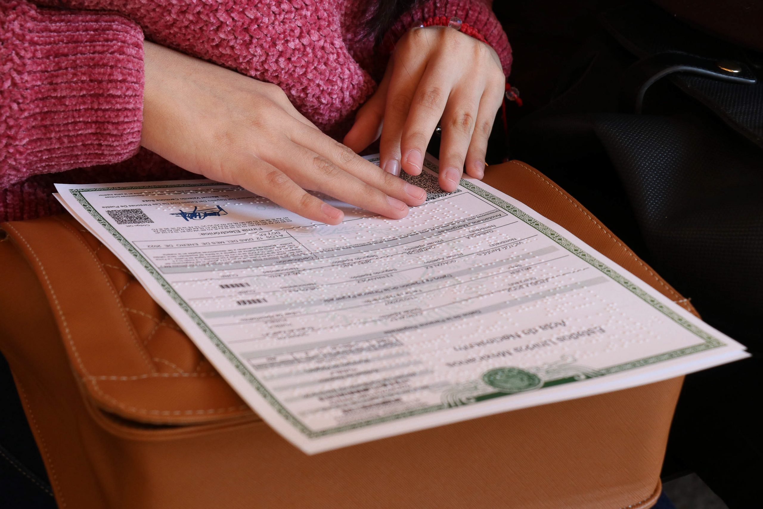 Realiza Registro Civil del SEDIF séptima jornada de actas en sistema Braille