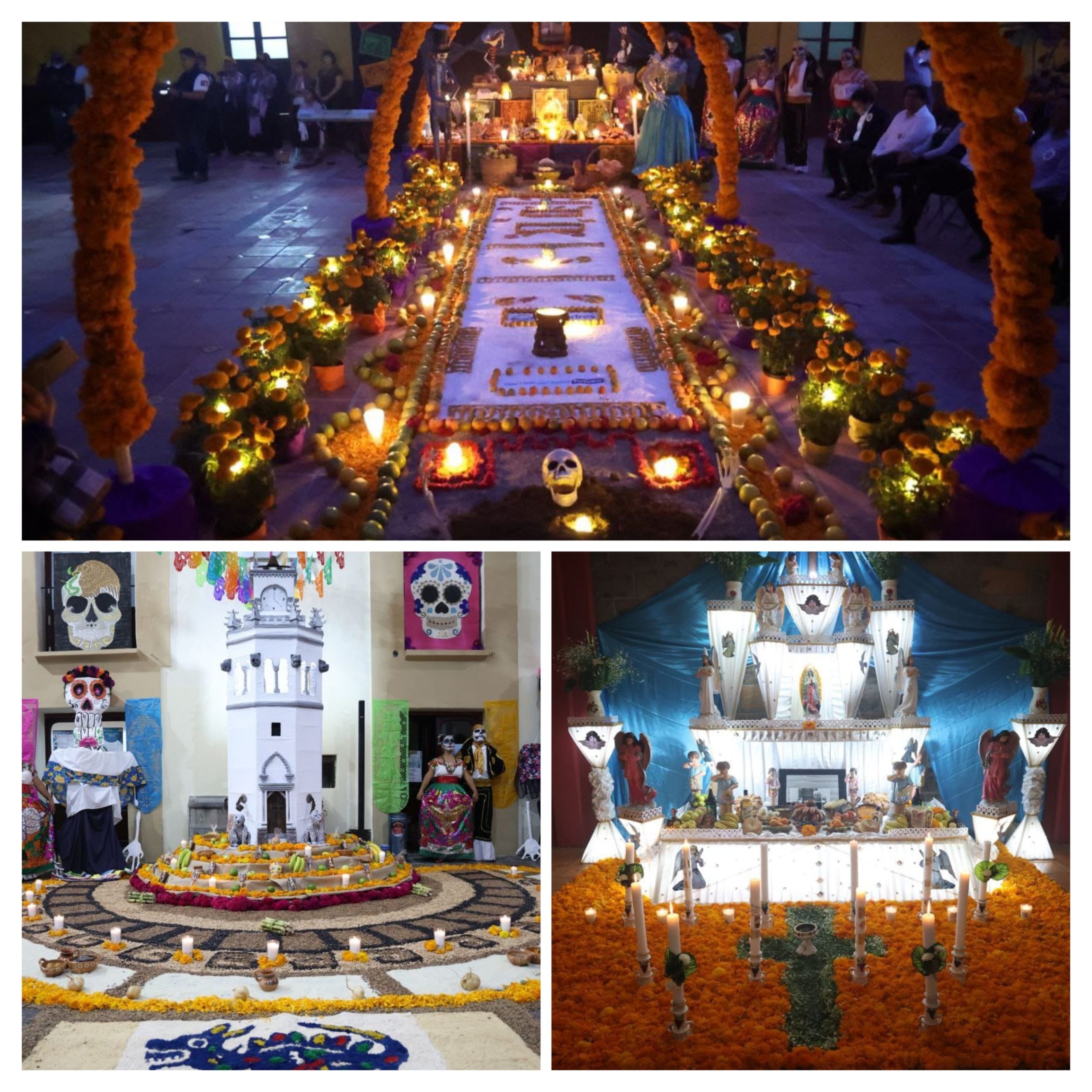 Miles de personas visitaron el Corredor Metropolitano de Ofrendas en Puebla