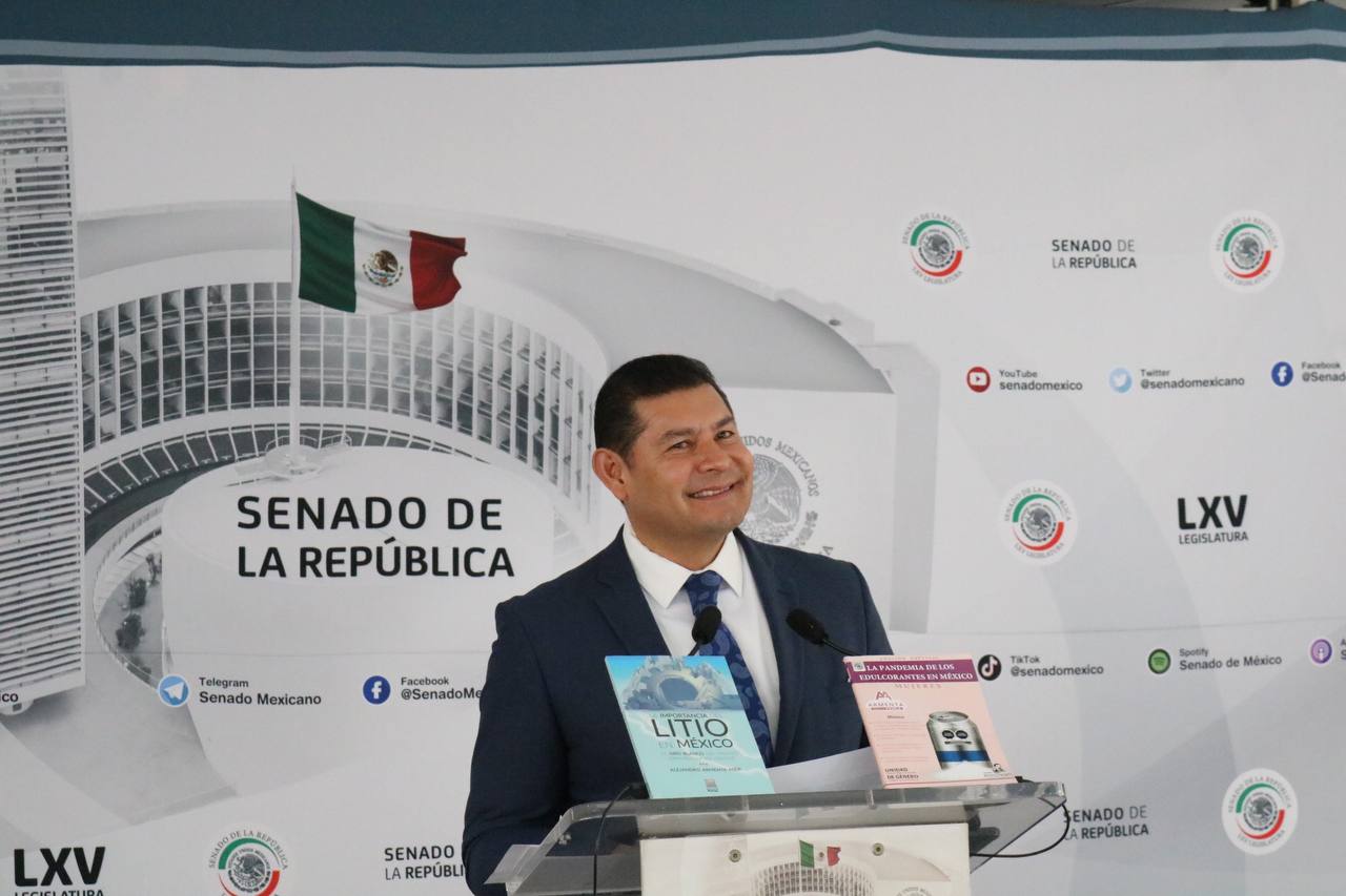 En el Senado impulsaremos la sustitución de importaciones propuesta por López Obrador: Armenta