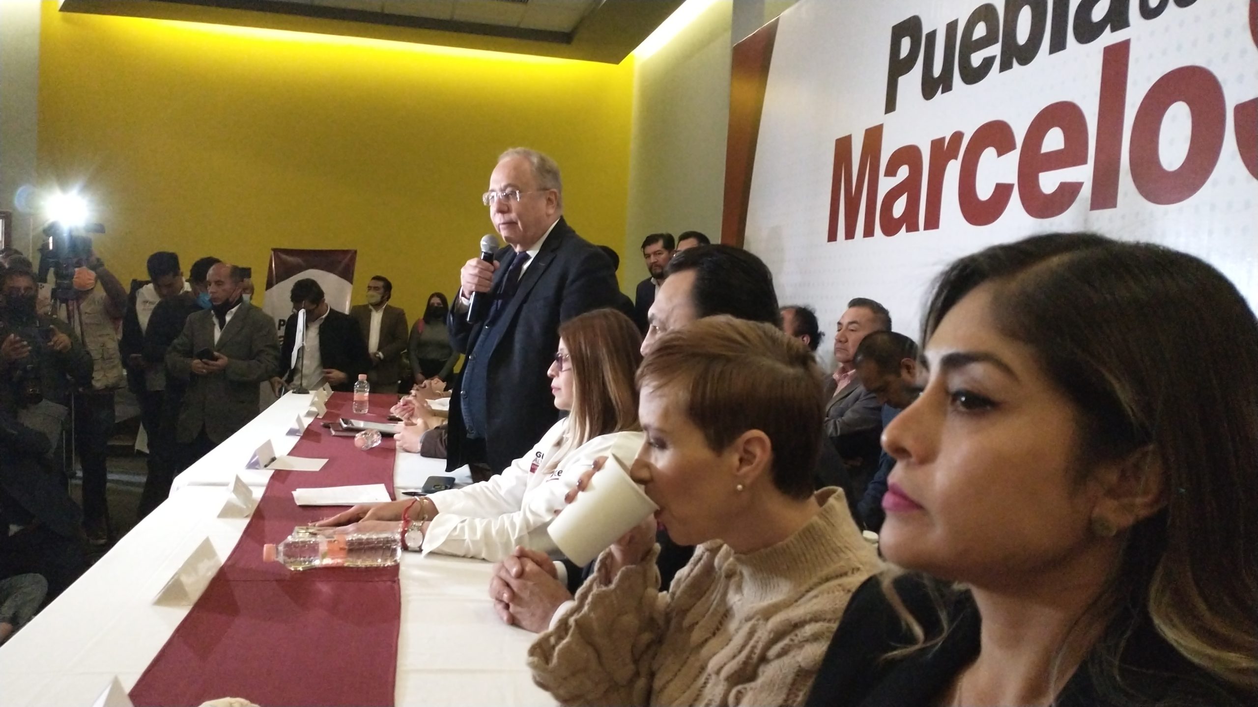 Presentan liderazgos que coordinarán trabajos a favor de Marcelo Ebrard en Puebla