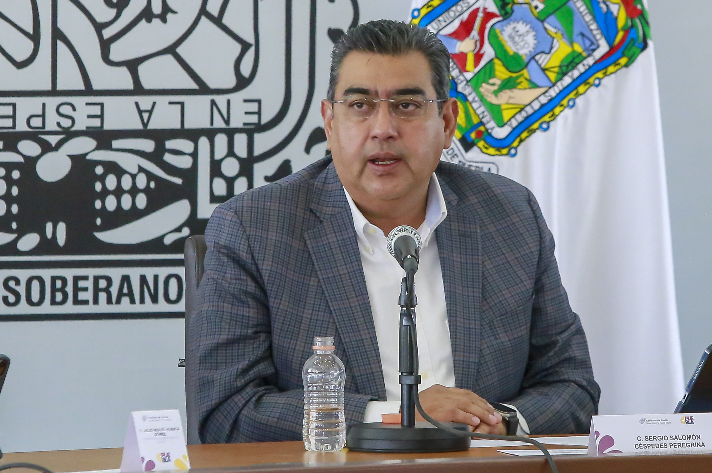 Puebla, sede de firma de convenio nacional en materia de seguridad: Céspedes Peregrina
