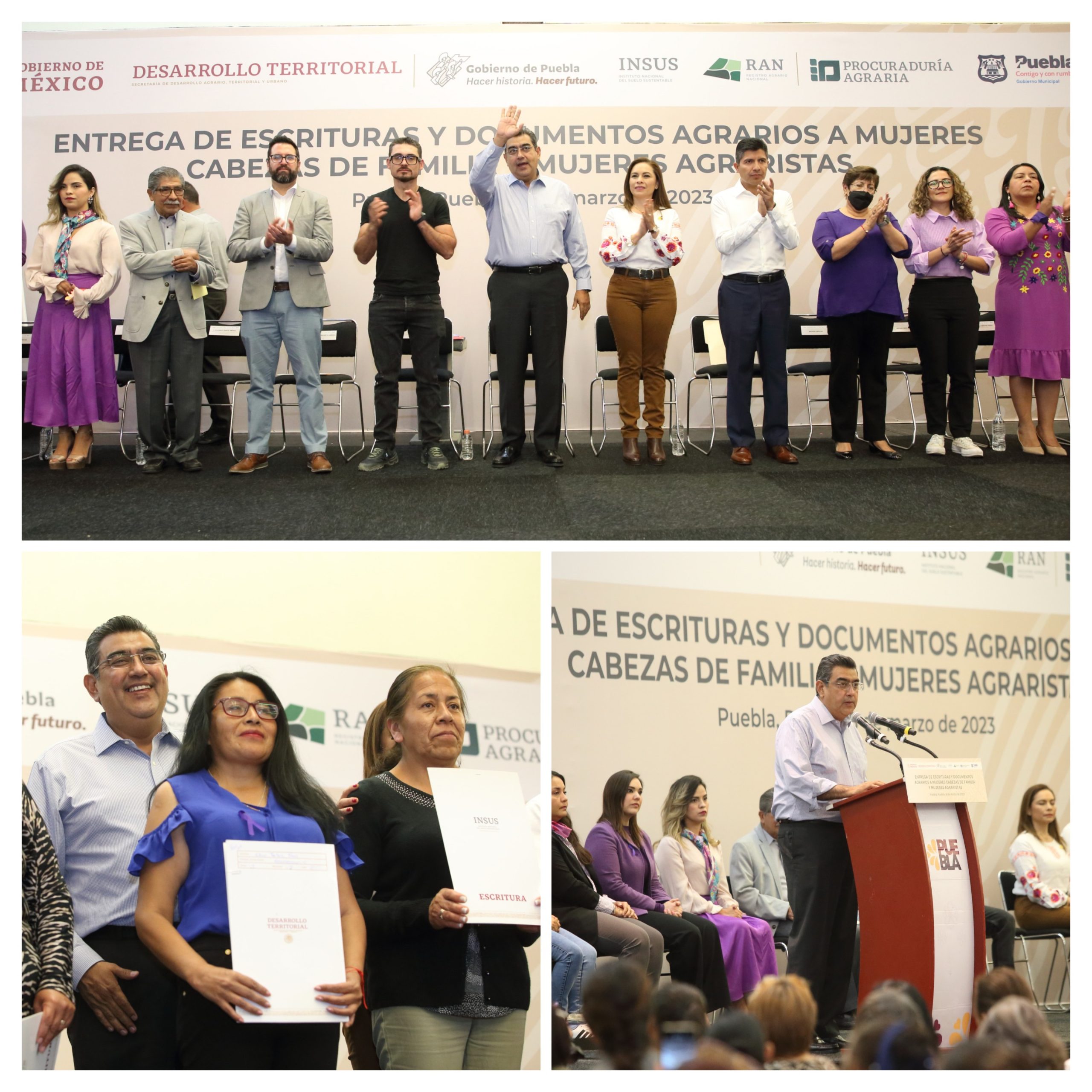 Sin favoritismo ni exclusiones, gobierno de Puebla crea puentes de interlocución con la sociedad: Sergio Salomón