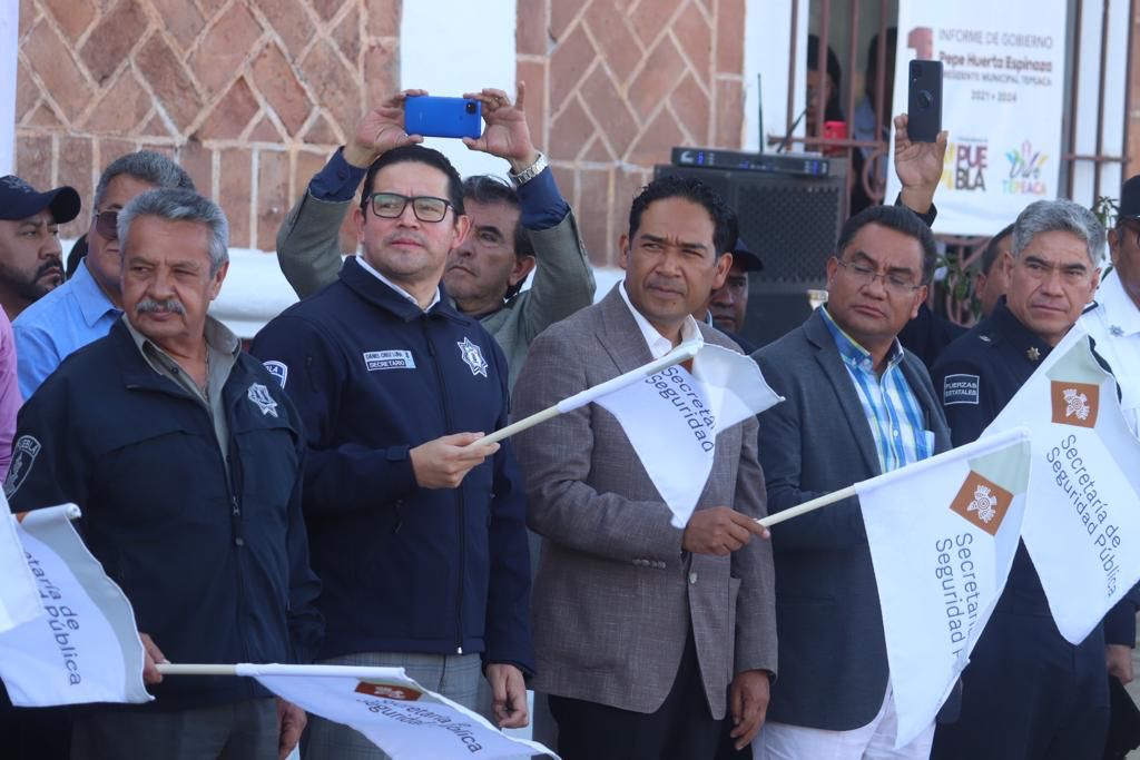 Inició operativo «Mando Coordinado», para garantizar la seguridad de 18 municipios de la región 6 encabezada por Tepeaca