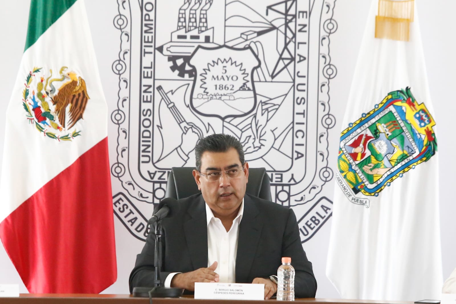 Con responsabilidad, gobierno estatal asumió pago a Hacienda: Sergio Salomón