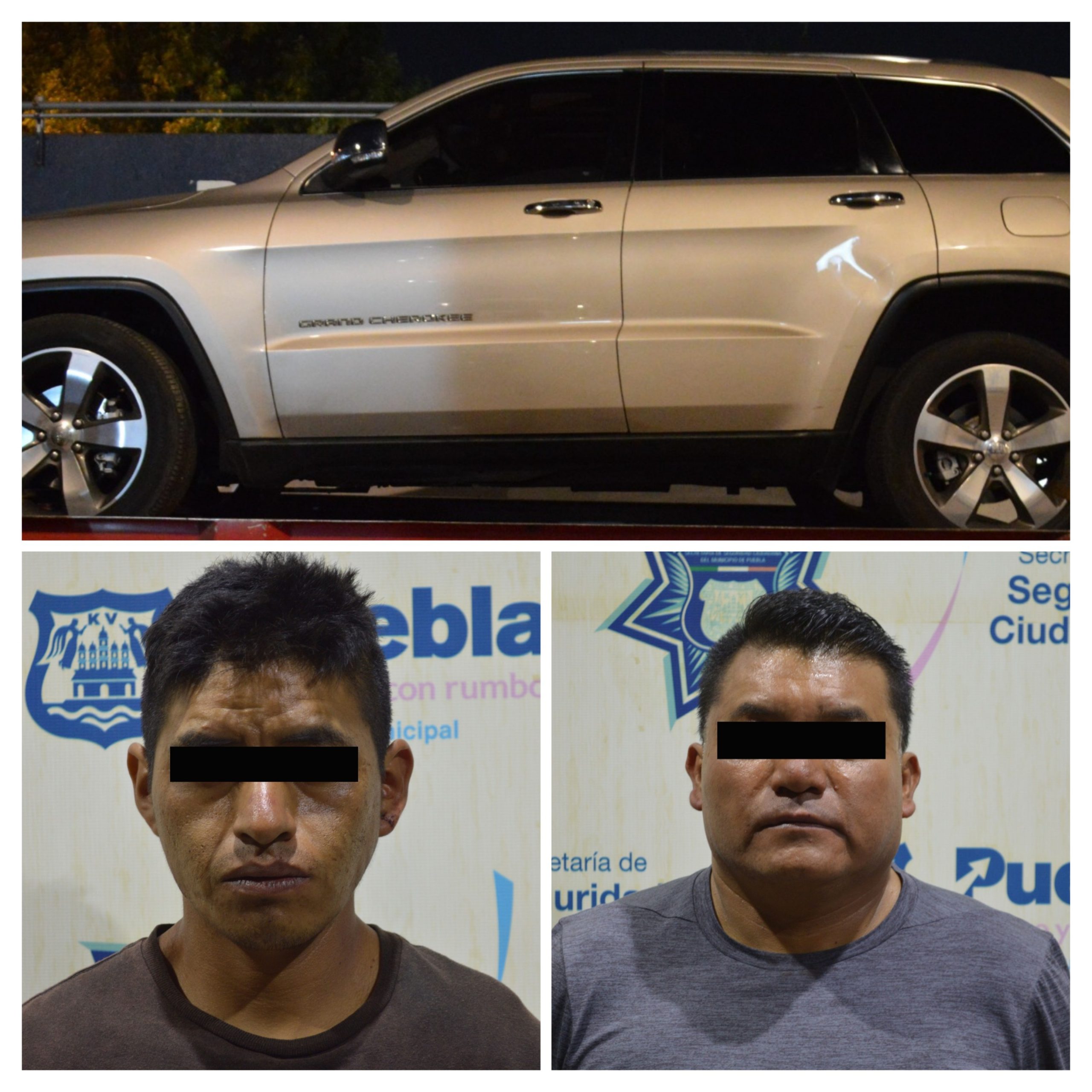 Detuvo policía municipal de Puebla a dos integrantes de «Los Oaxacos» dedicados al robo de autopartes