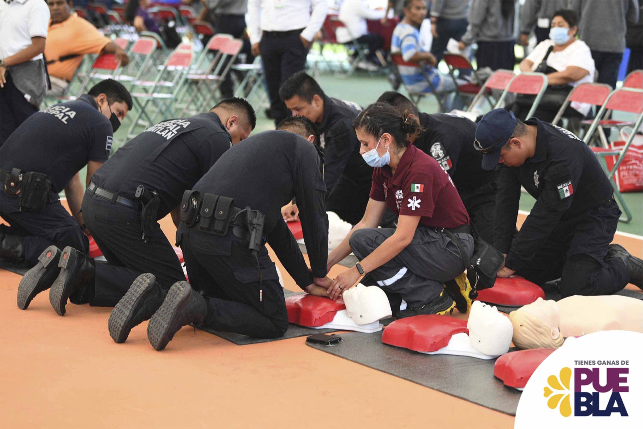 En “Martes Ciudadano”, SUMA capacita a policías municipales en primeros auxilios
