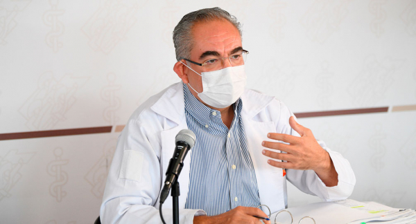 Reporta Salud 11 hospitalizados por COVID-19