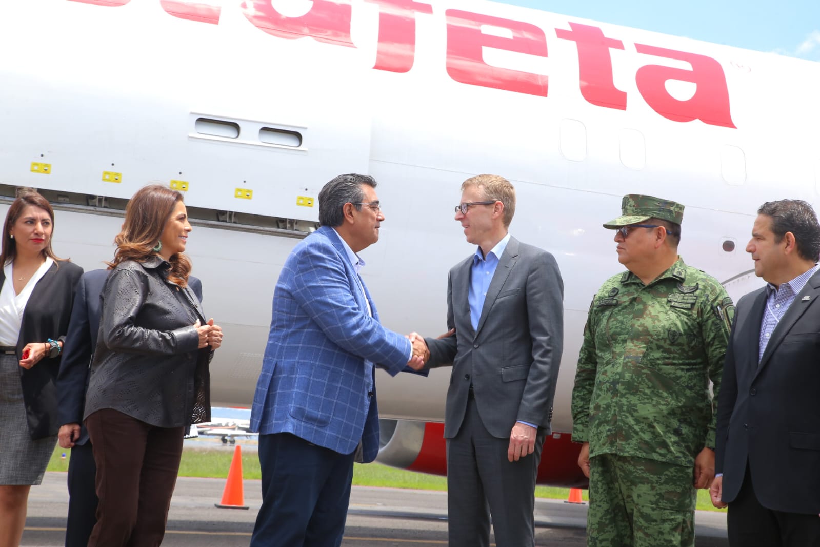 Posiciona gobierno estatal a Aeropuerto de Puebla como Centro Logístico de Carga Aérea