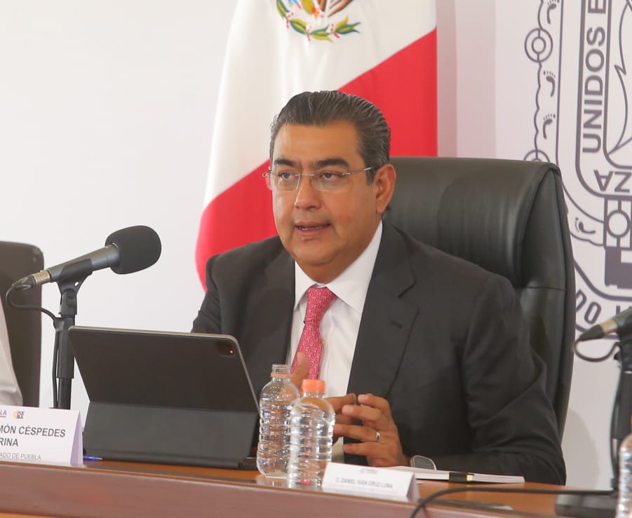 Firme combate a la pobreza en Puebla, recalca Sergio Salomón