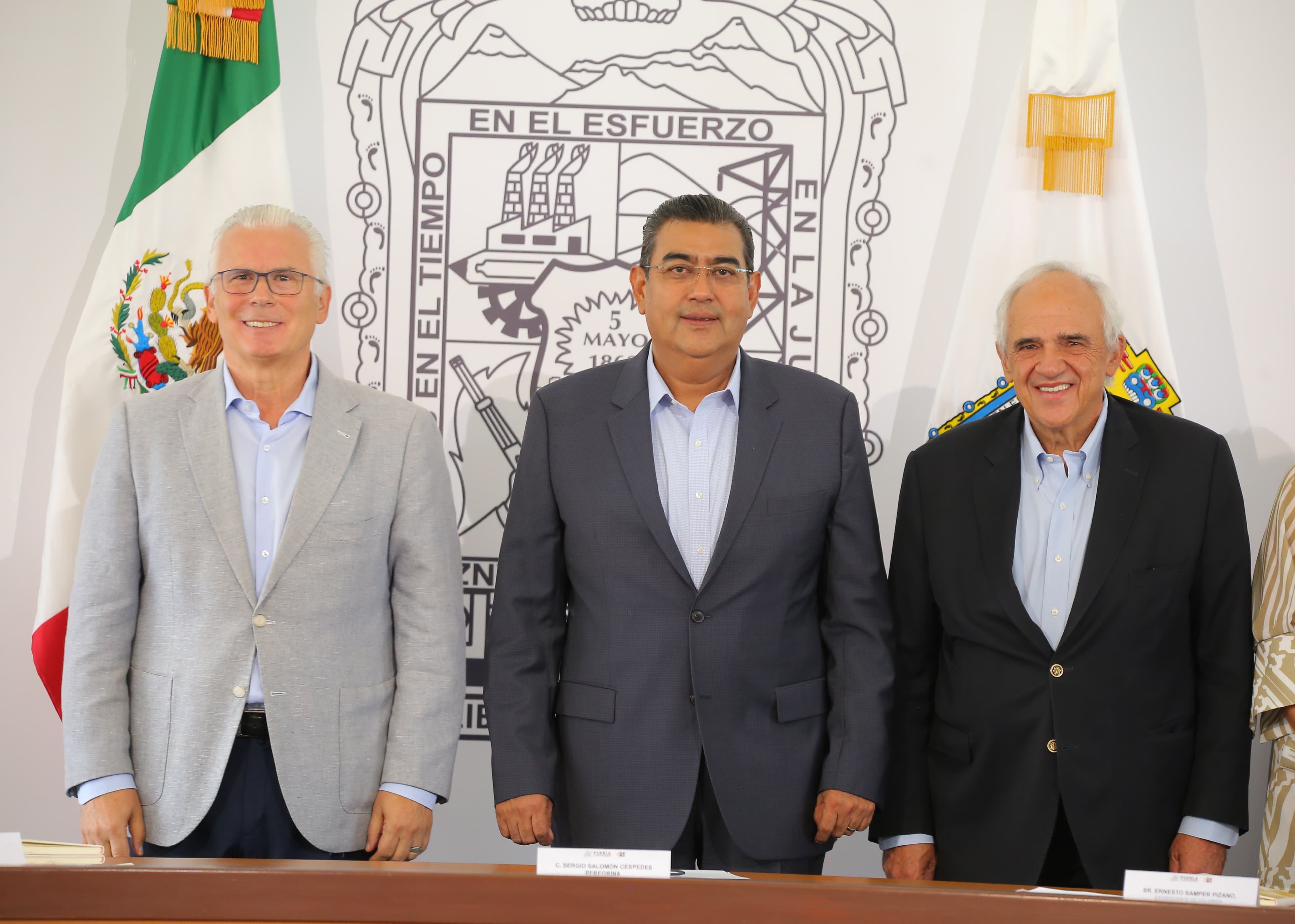 El gobernador Sergio Salomón presentó la IX edición del foro “Grupo Puebla”