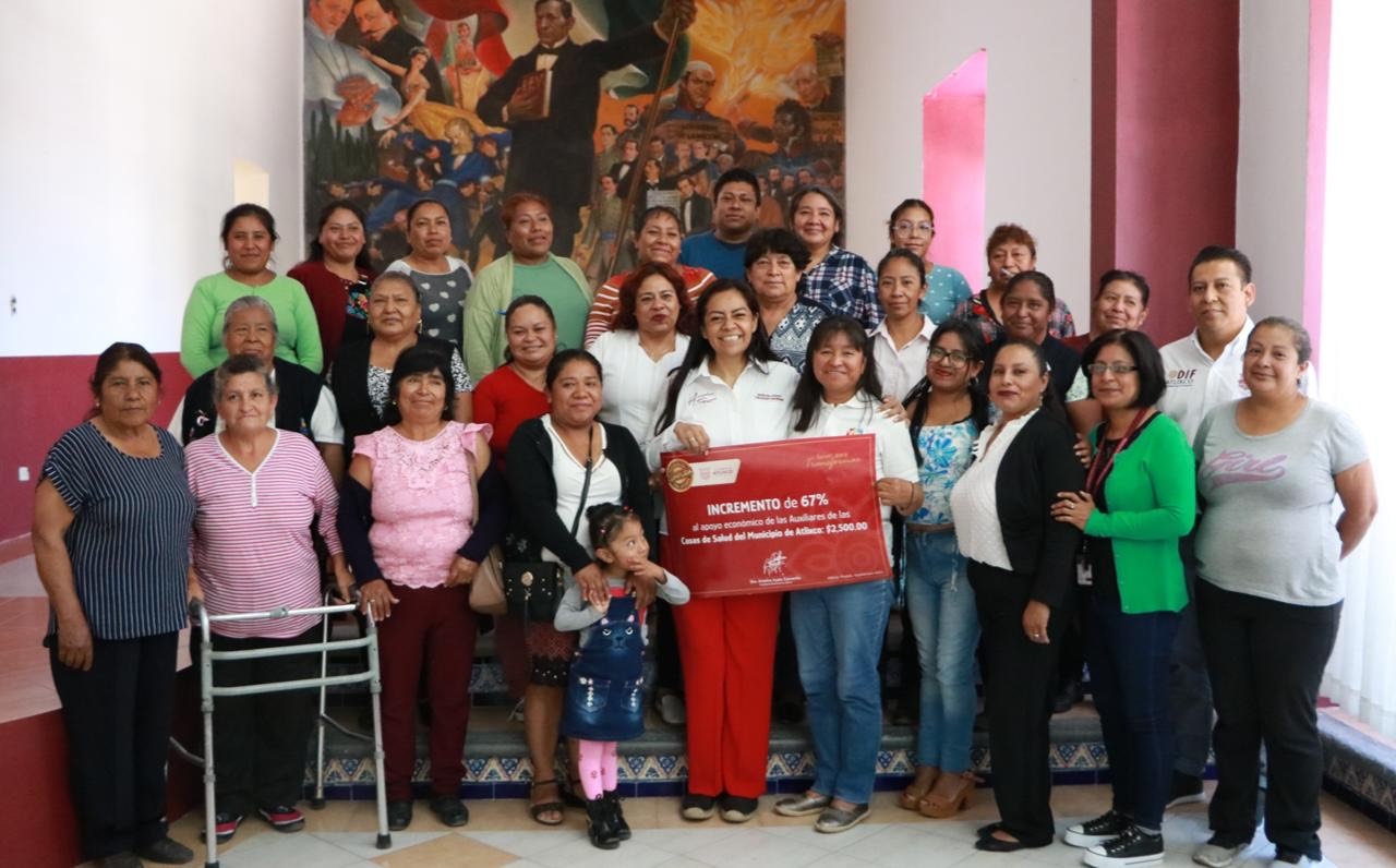 Ariadna Ayala aumenta en un 67% los apoyos económicos a Casas de Salud
