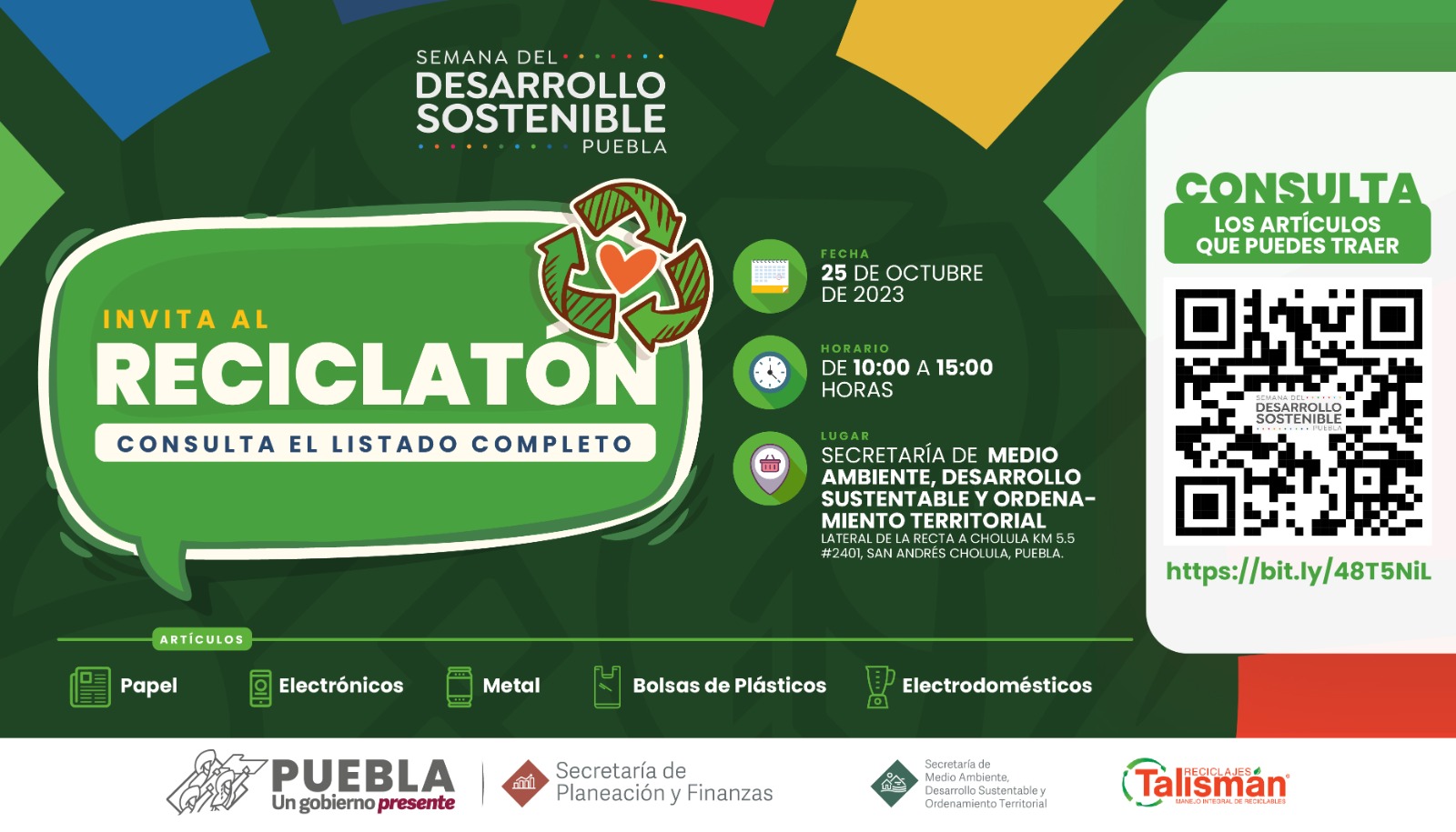 Semana del Desarrollo Sostenible en Puebla, acciones  para un futuro mejor: SPF