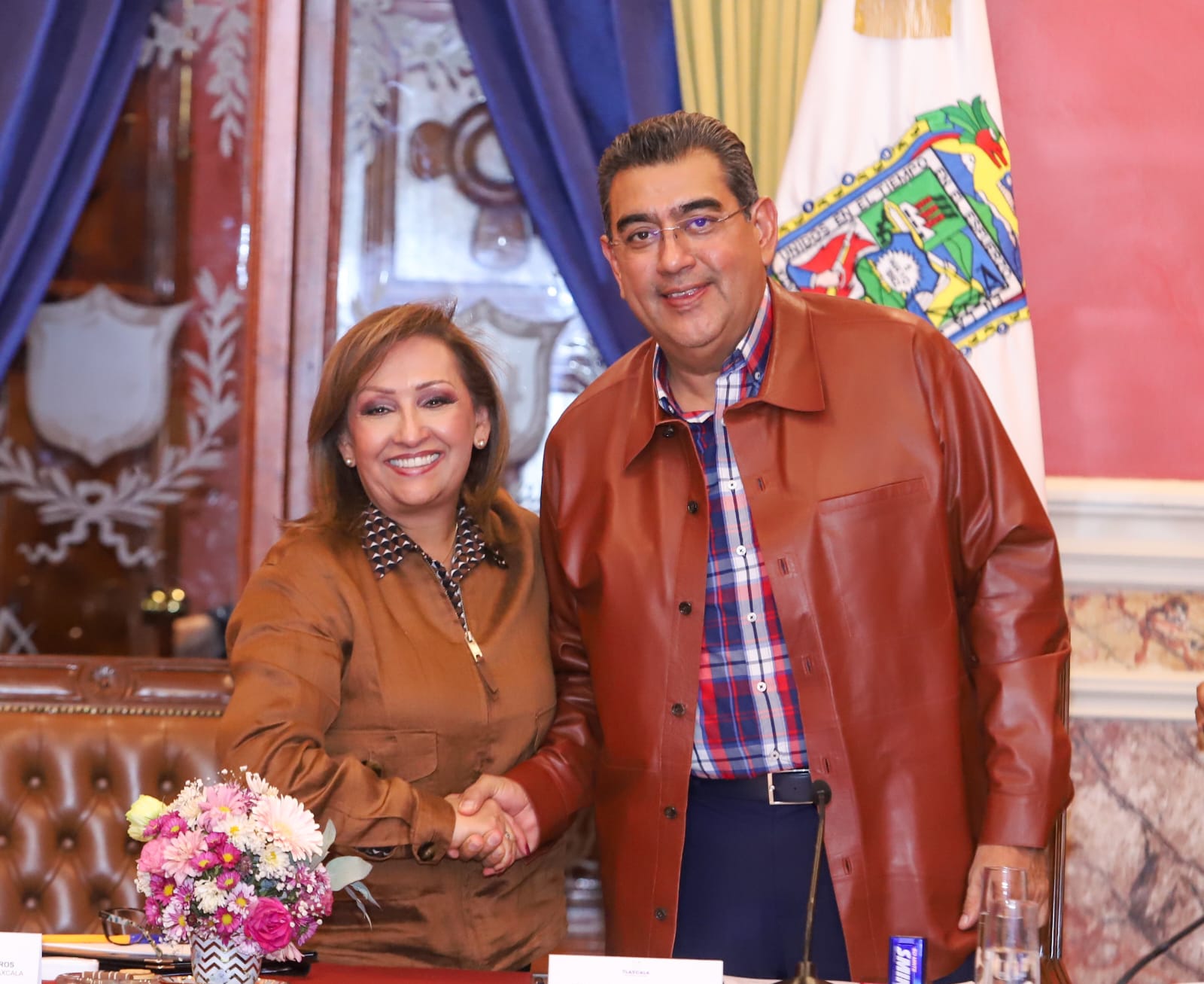Acuerdan trabajo conjunto en infraestructura, seguridad y medio ambiente los gobernadores de Puebla y Tlaxcala