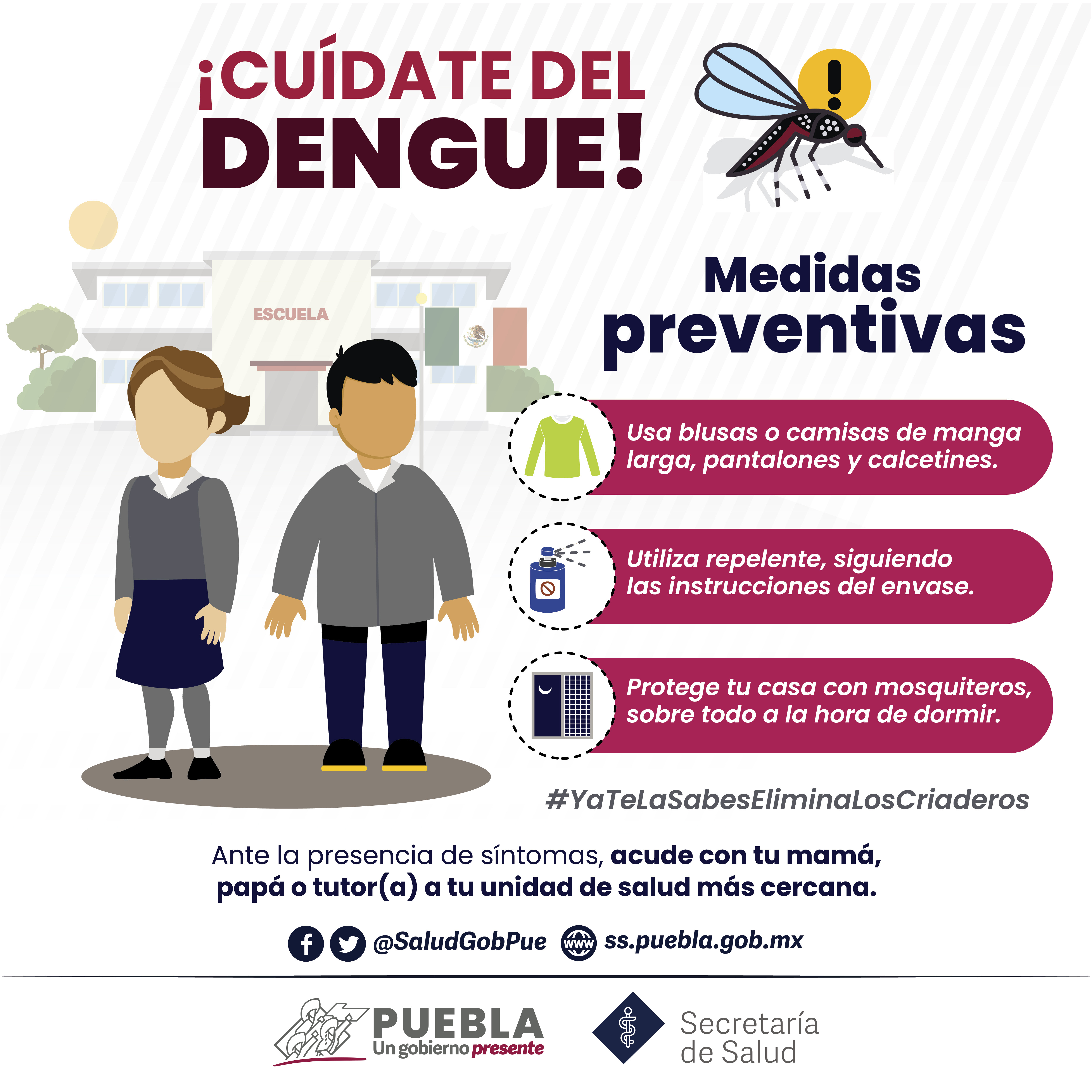 En Puebla, 106 municipios registran casos de dengue: Salud