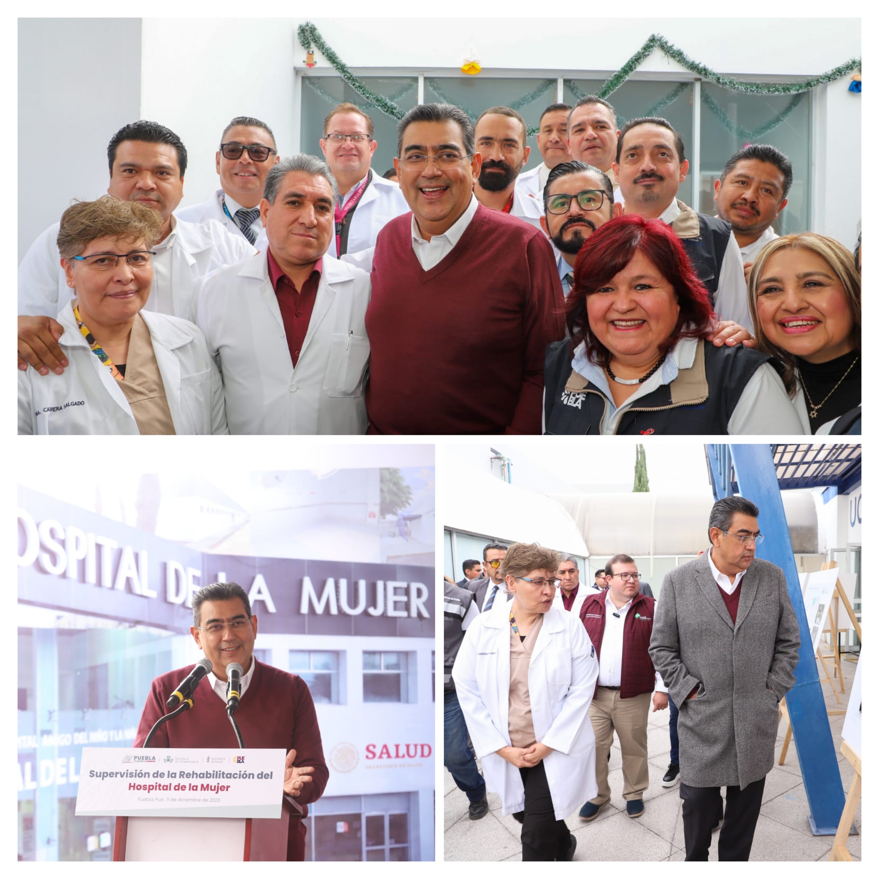 En Puebla, garantizado el derecho a la salud: Sergio Salomón