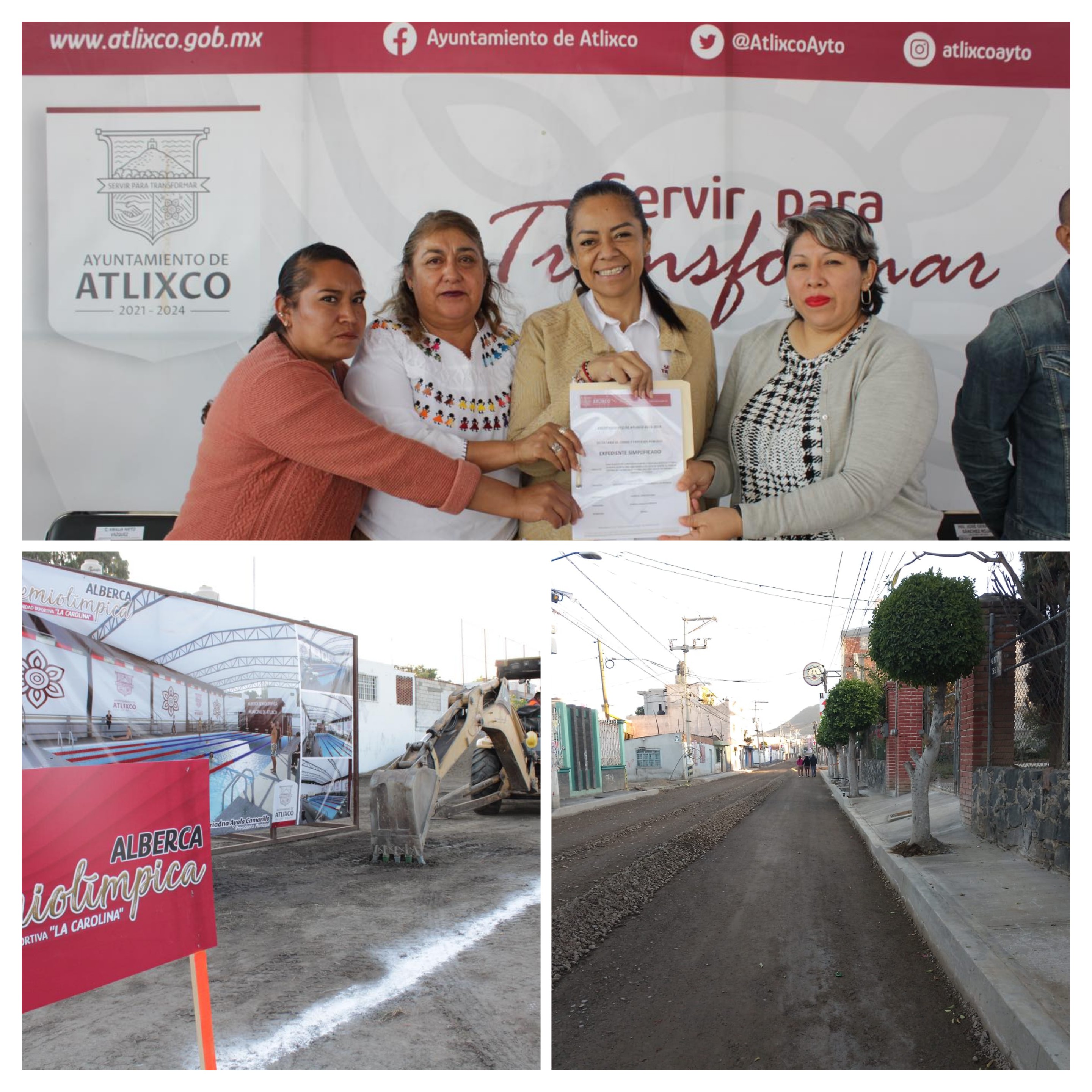 Gobierno de Atlixco cierra el año con obras por más de 80 mdp