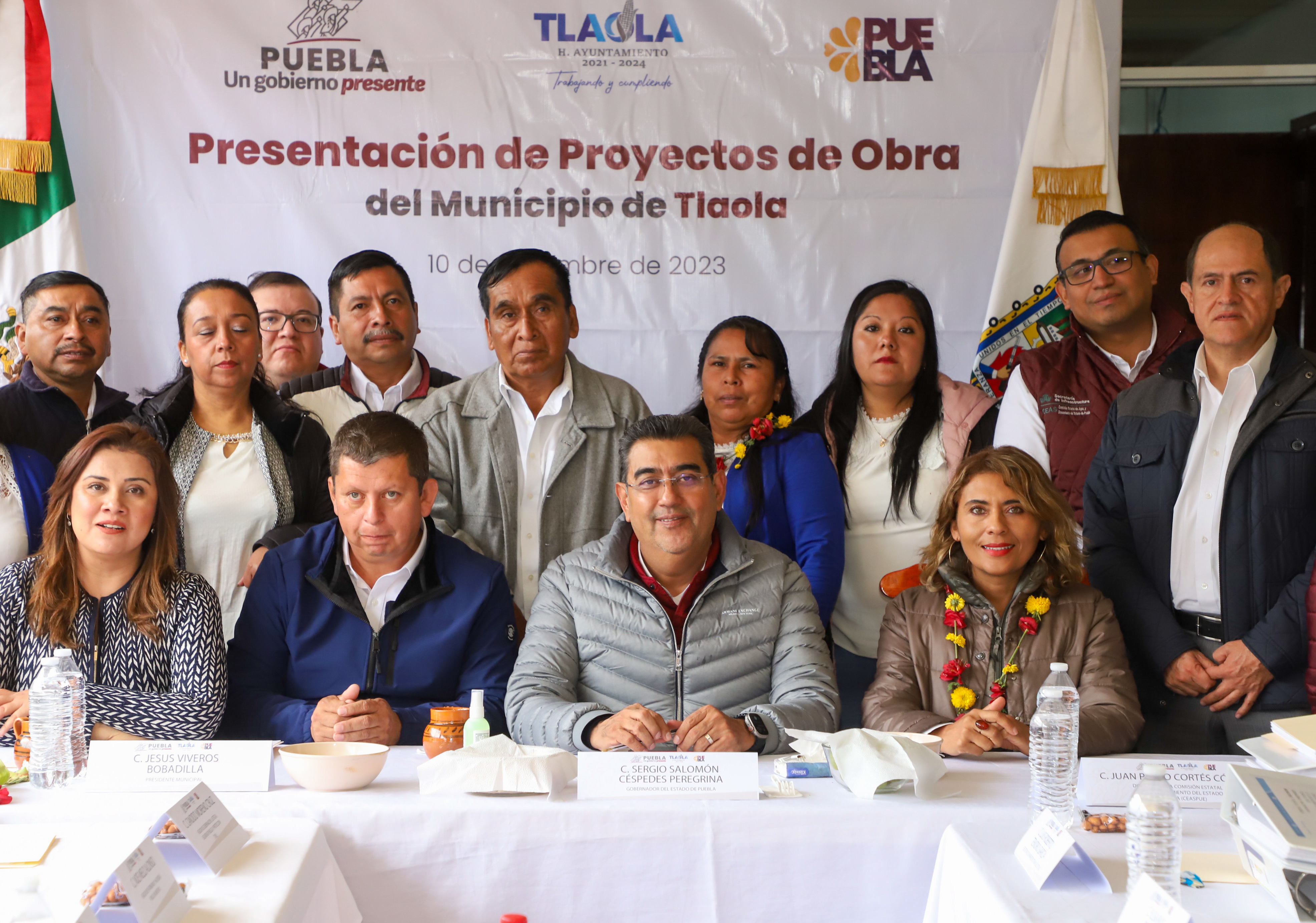 Puebla, con un gobierno presente como a nivel nacional: Sergio Salomón