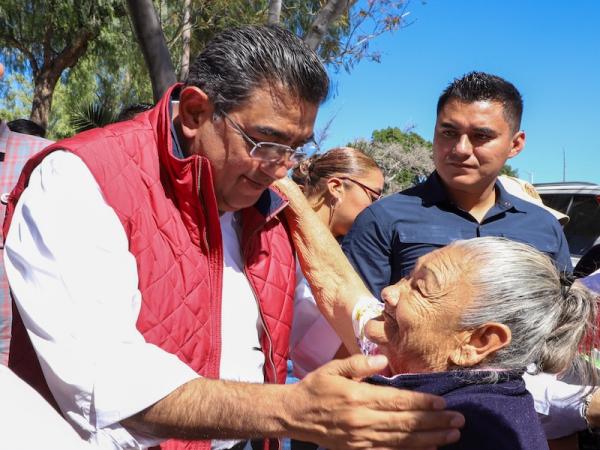 Realiza gobierno de Sergio Salomón inversiones históricas en todos los municipios de Puebla