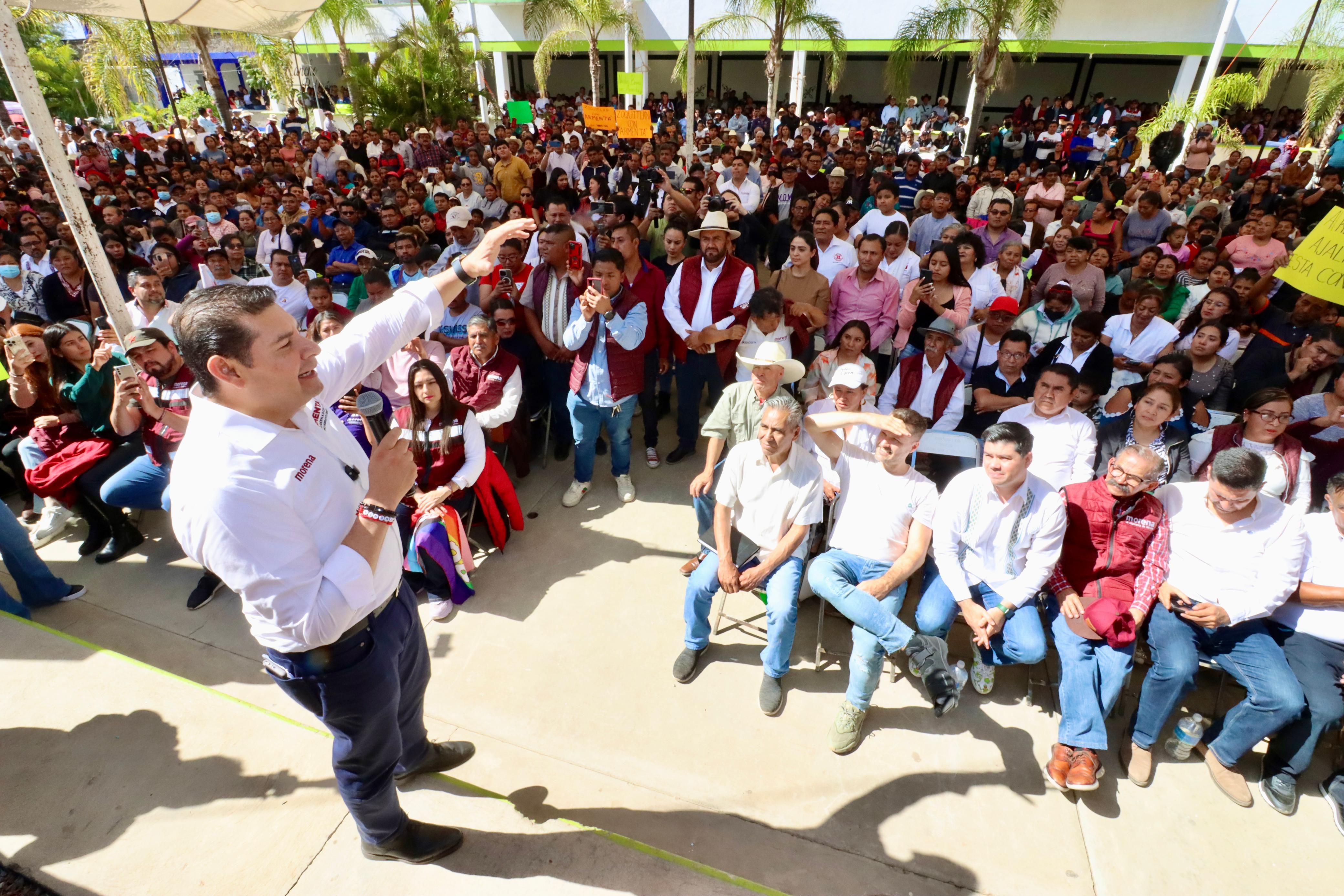 Armenta va por una Puebla que reconozca e impulse a los pueblos originarios
