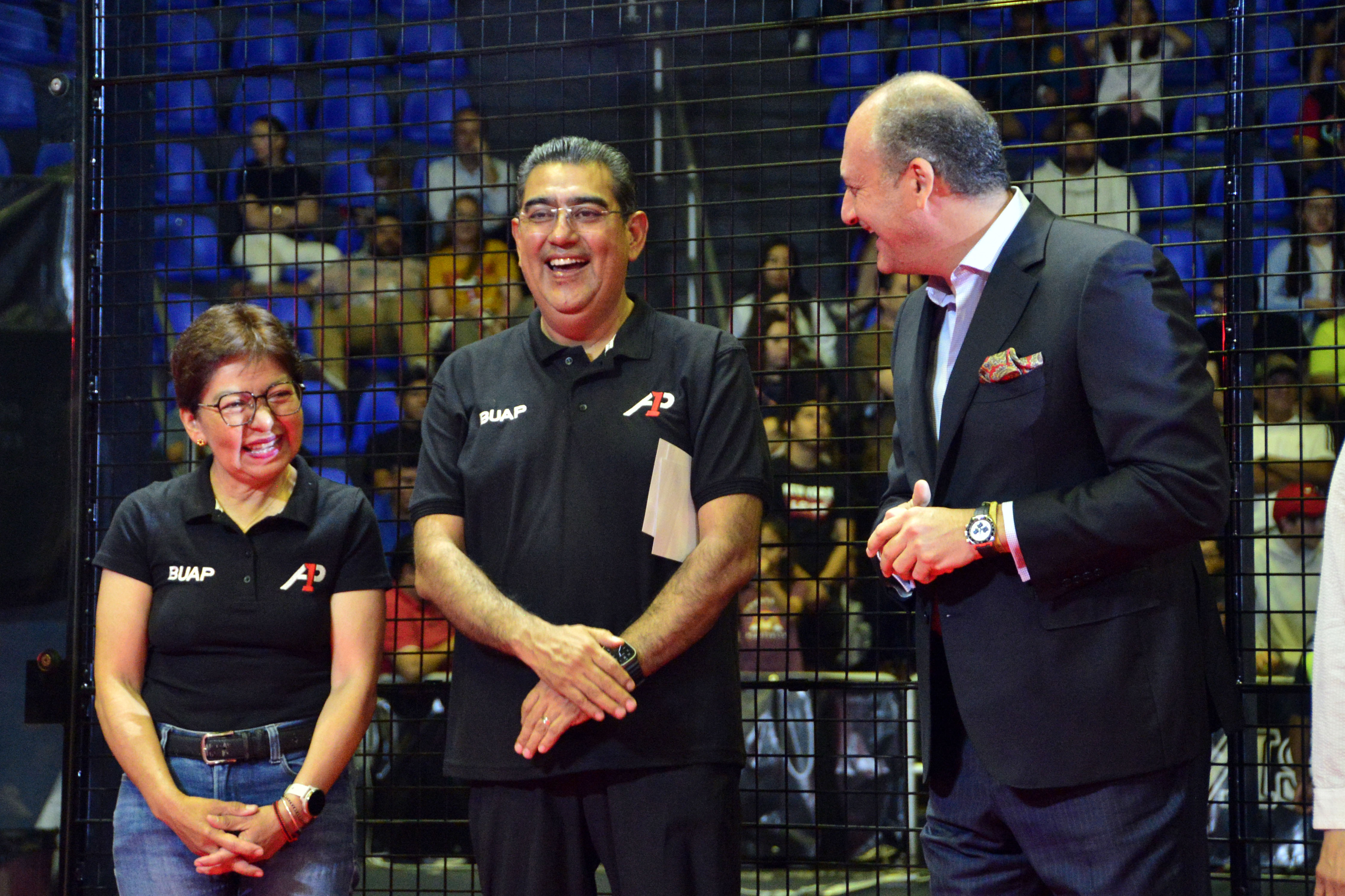 Encabezan Lilia Cedillo y Sergio Salomón la premiación de la final del Torneo A1 Pádel Puebla 2024