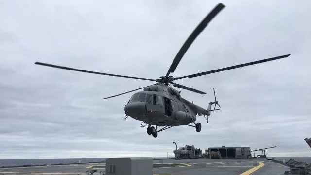 Desplome de helicóptero deja 3 marinos muertos y 2 desaparecidos