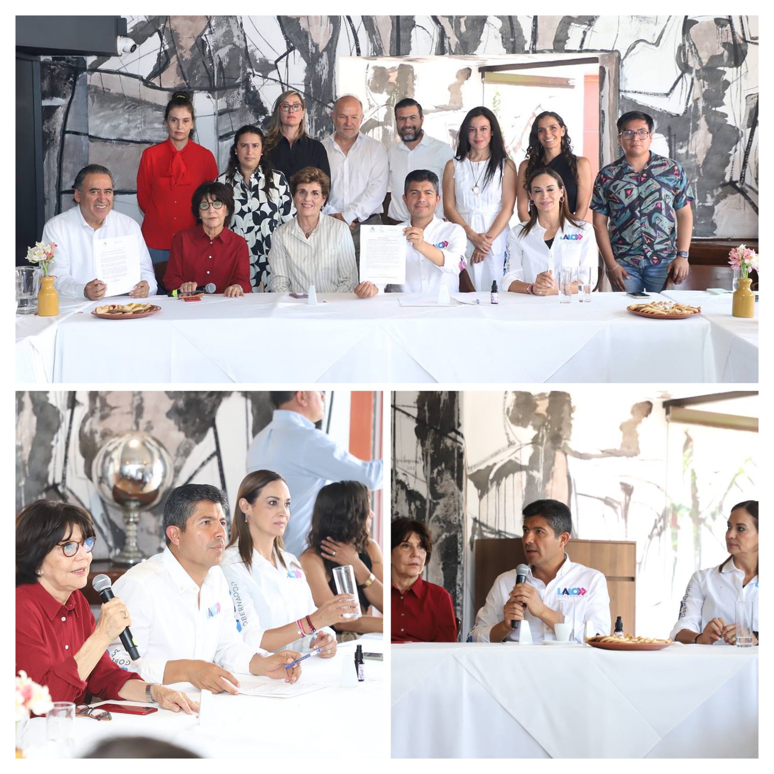 Firma Lalo Rivera compromiso por el Atoyac