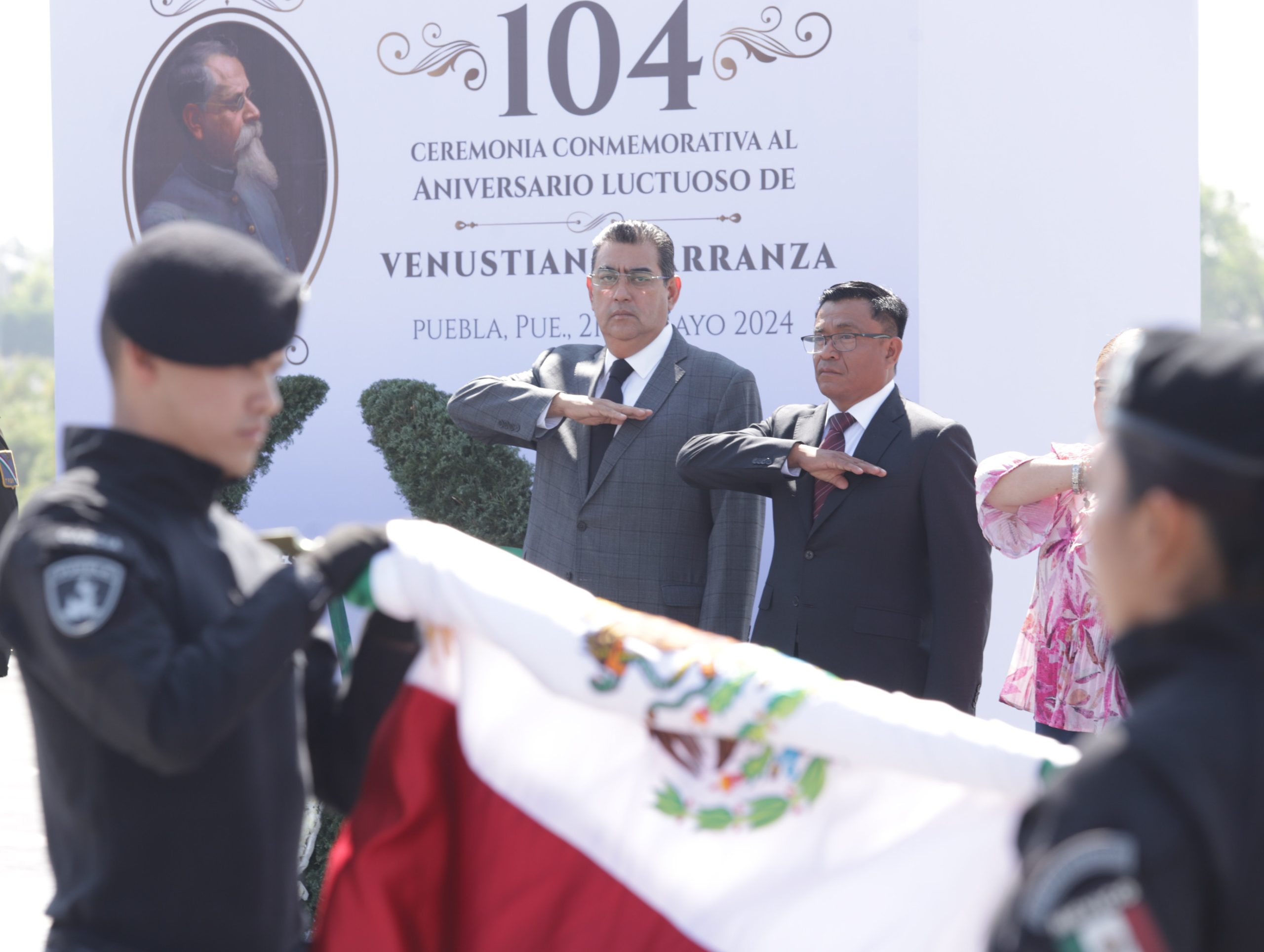 Encabeza titular del Ejecutivo aniversario luctuoso de Venustiano Carranza