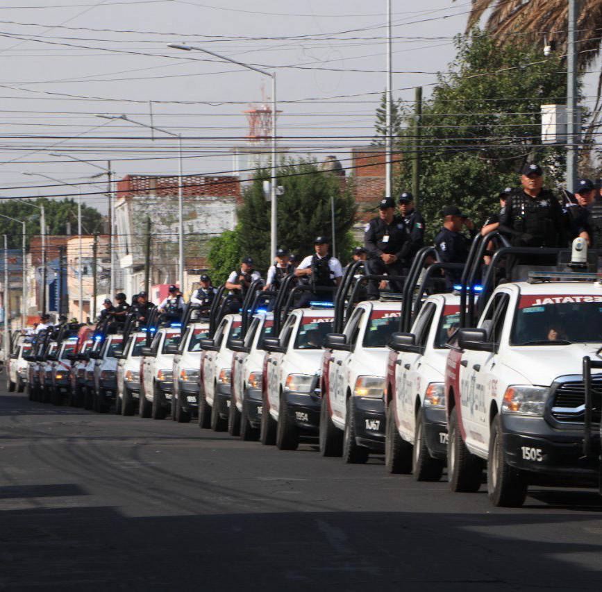 Despliegue de policías en los 217 municipios por la jornada electoral