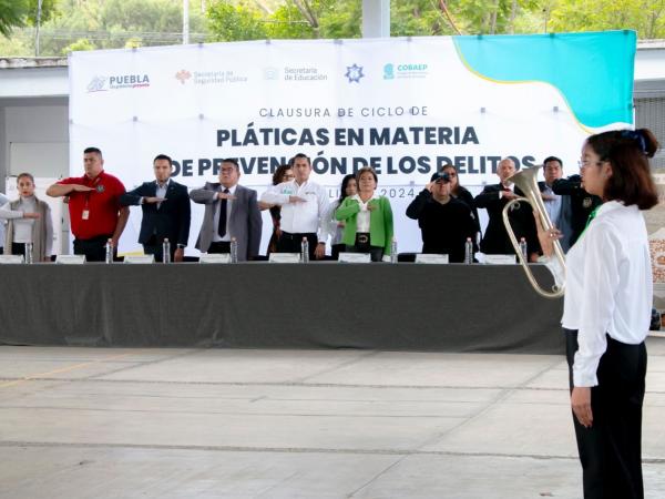 Fortalece gobierno estatal prevención del delito en comunidad COBAEP