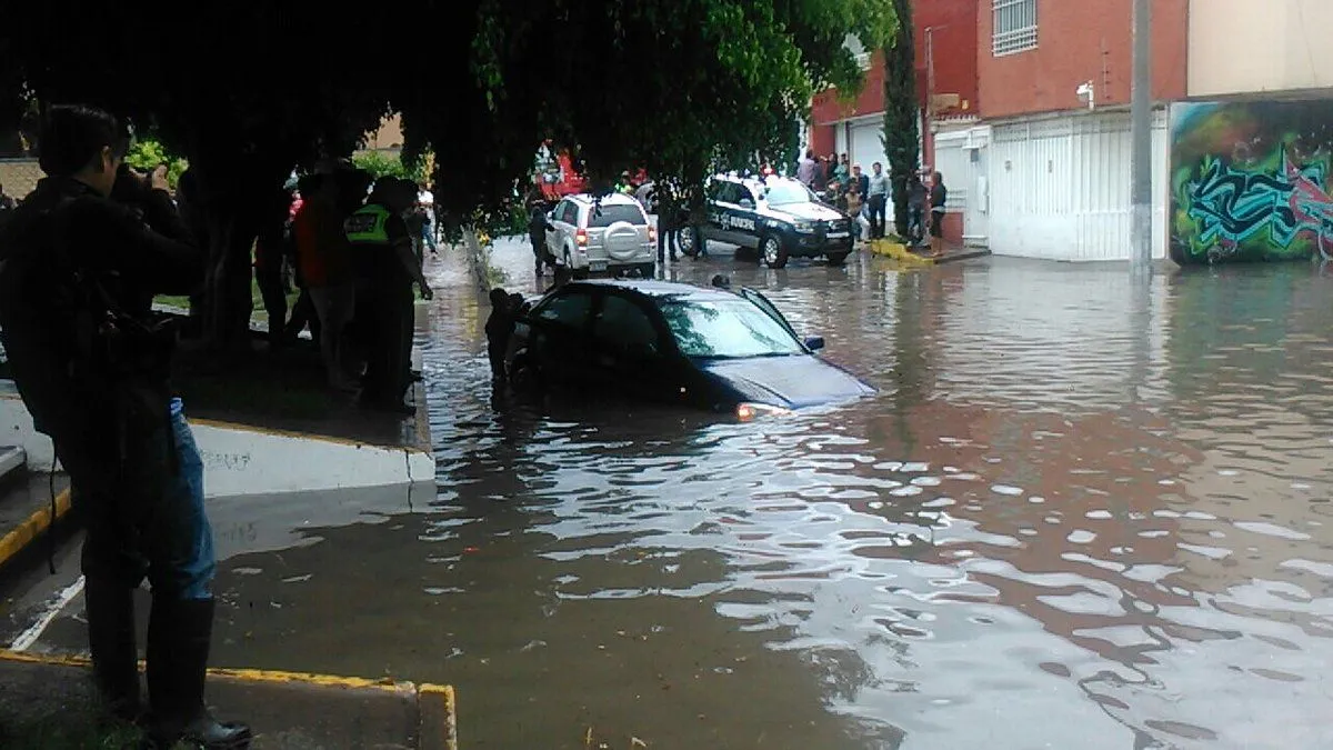 Afectan lluvias a Puebla, Amozoc, Chalchicomula y Esperanza