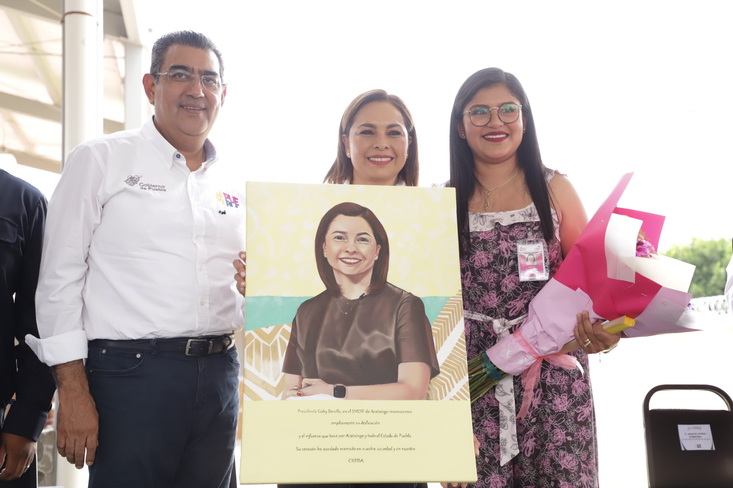 En Acatzingo, el gobernador y Gaby Bonilla inauguraron el Centro Regional de Rehabilitación e Inclusión Social