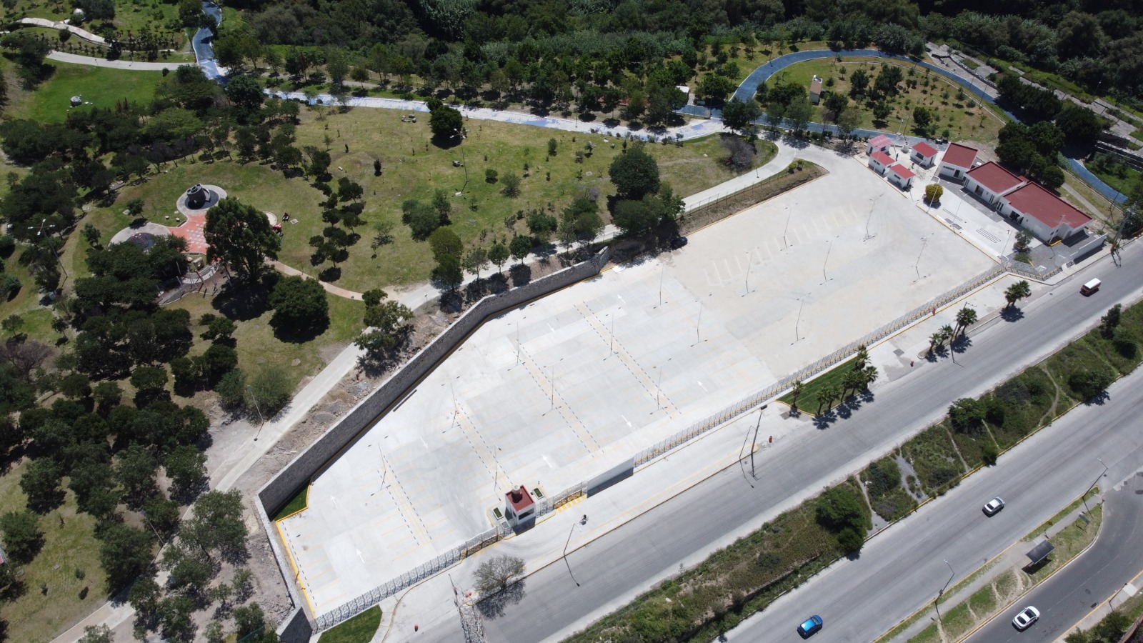 Inaugura Sergio Salomón obras en el Ecoparque Metropolitano