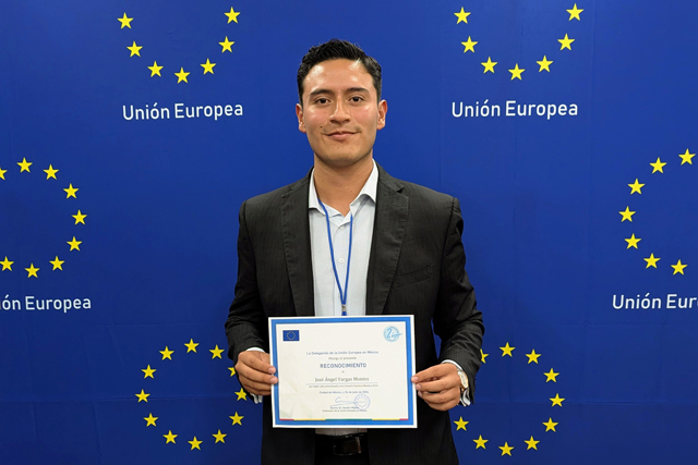 Gana egresado BUAP prestigiosa beca para estudiar posgrado en tres países de la UE