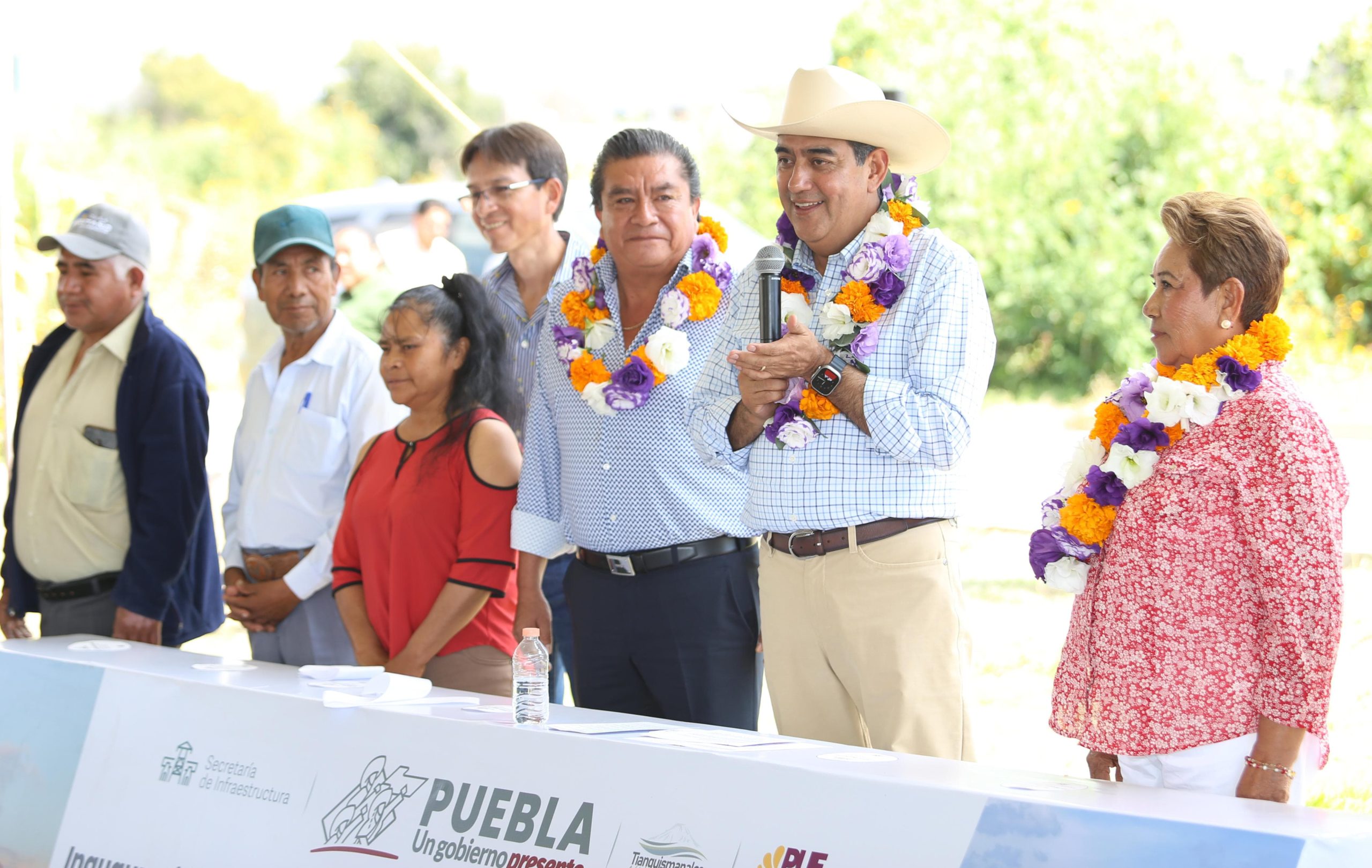 Reitera Sergio Salomón trabajo conjunto y sin distingo partidista con autoridades municipales