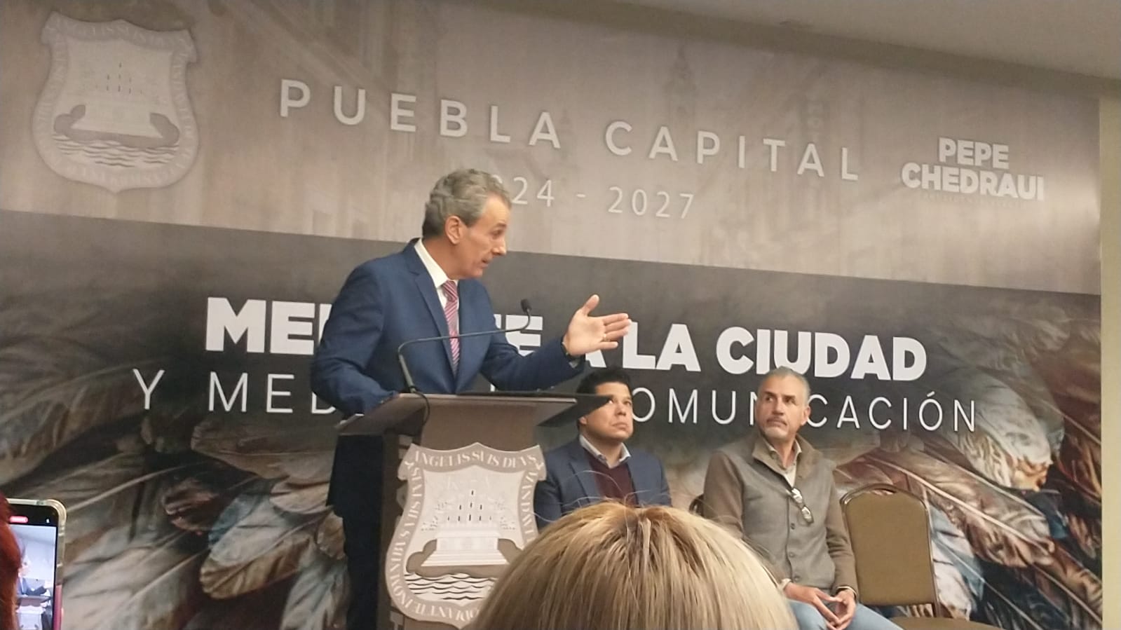 Ni impunidad, ni corrupción ante el déficit financiero de 600 dmp del Ayuntamiento de Puebla: Pepe Chedraui