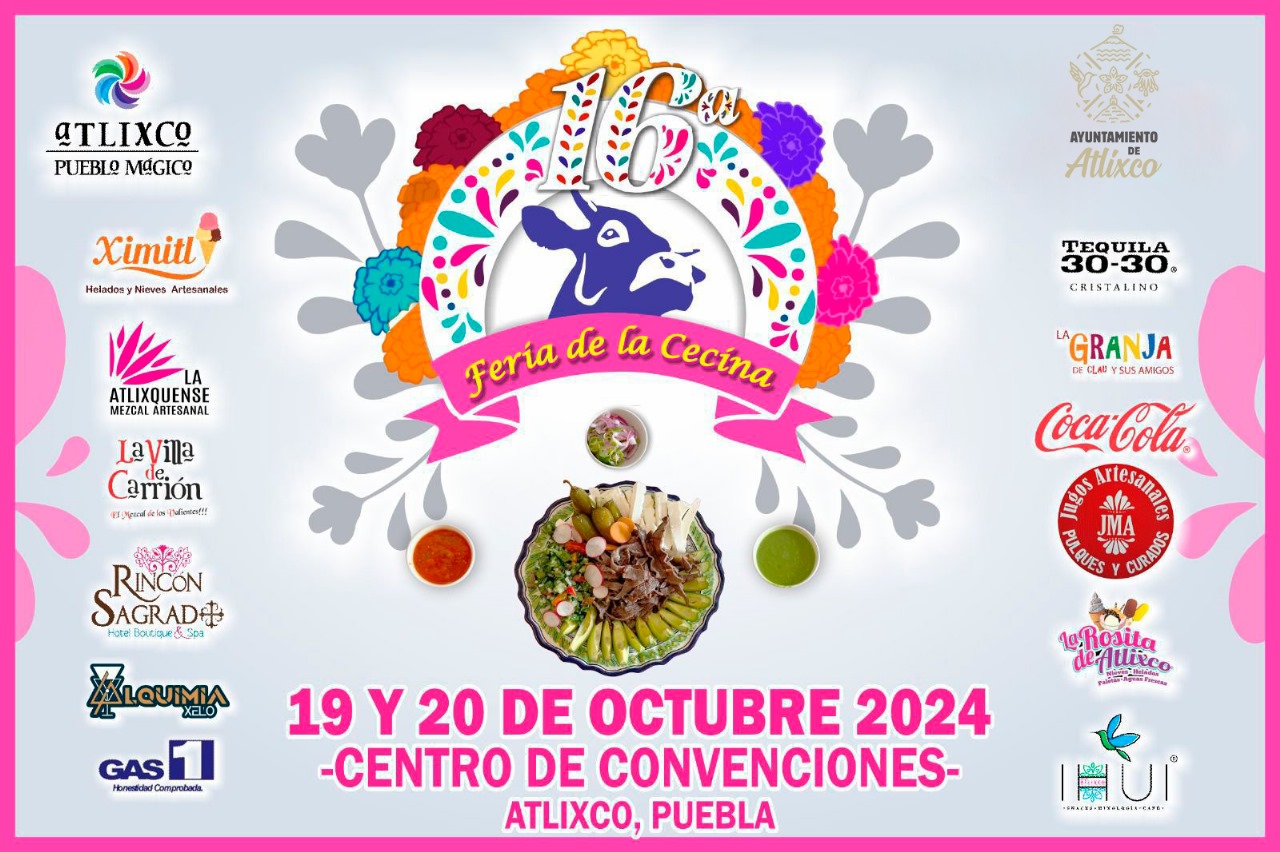 Comida, arte, deporte y catrinas gigantes te esperan este fin de semana en Atlixco