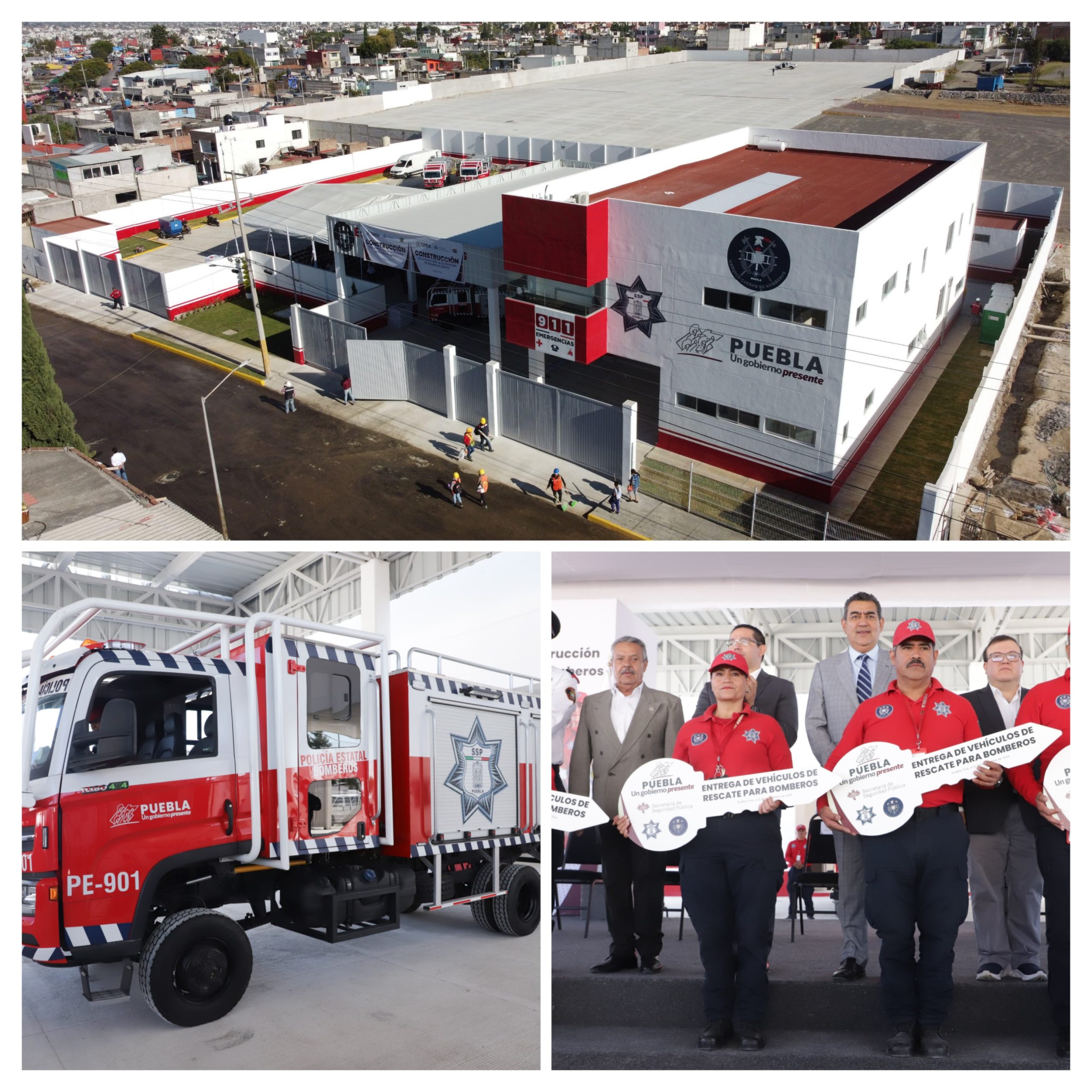 Hay nueva estación de Bomberos en la ciudad de Puebla