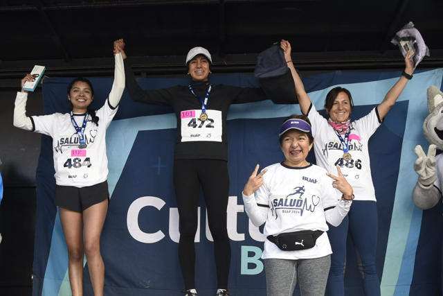 Con éxito se realiza la primera “Carrera de la Salud BUAP 2024”