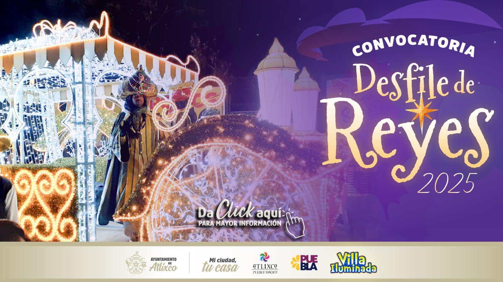 Ya viene el Desfile de Reyes en Atlixco; conoce cómo participar