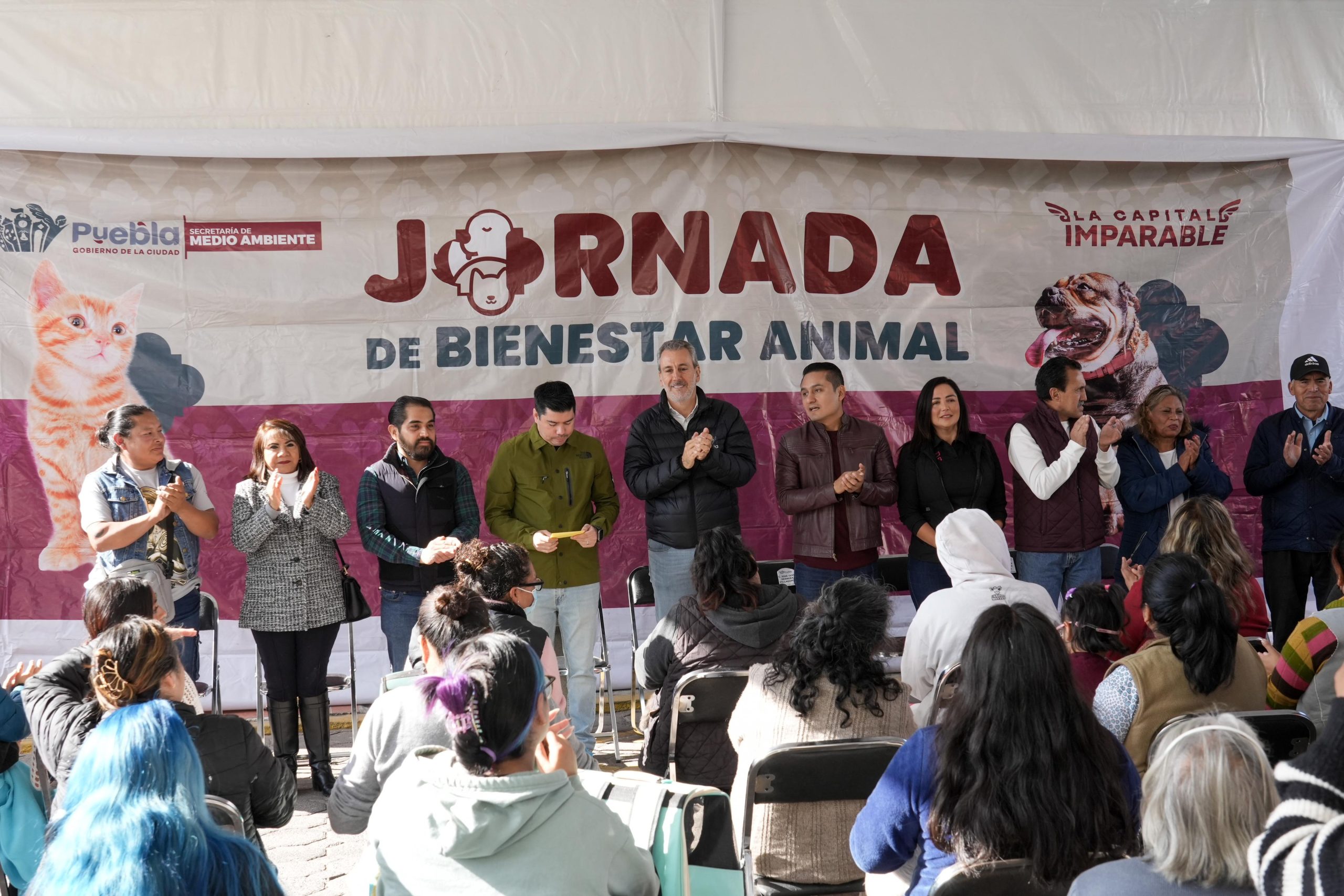 Impulsa Gobierno de la Ciudad jornada de bienestar animal en la colonia Revolución Mexicana