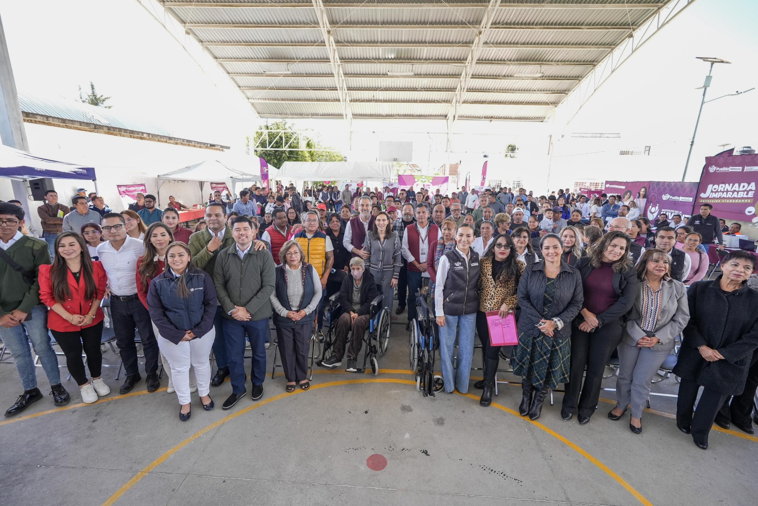 Continúan las Jornadas Imparables de Bienestar recorriendo juntas auxiliares