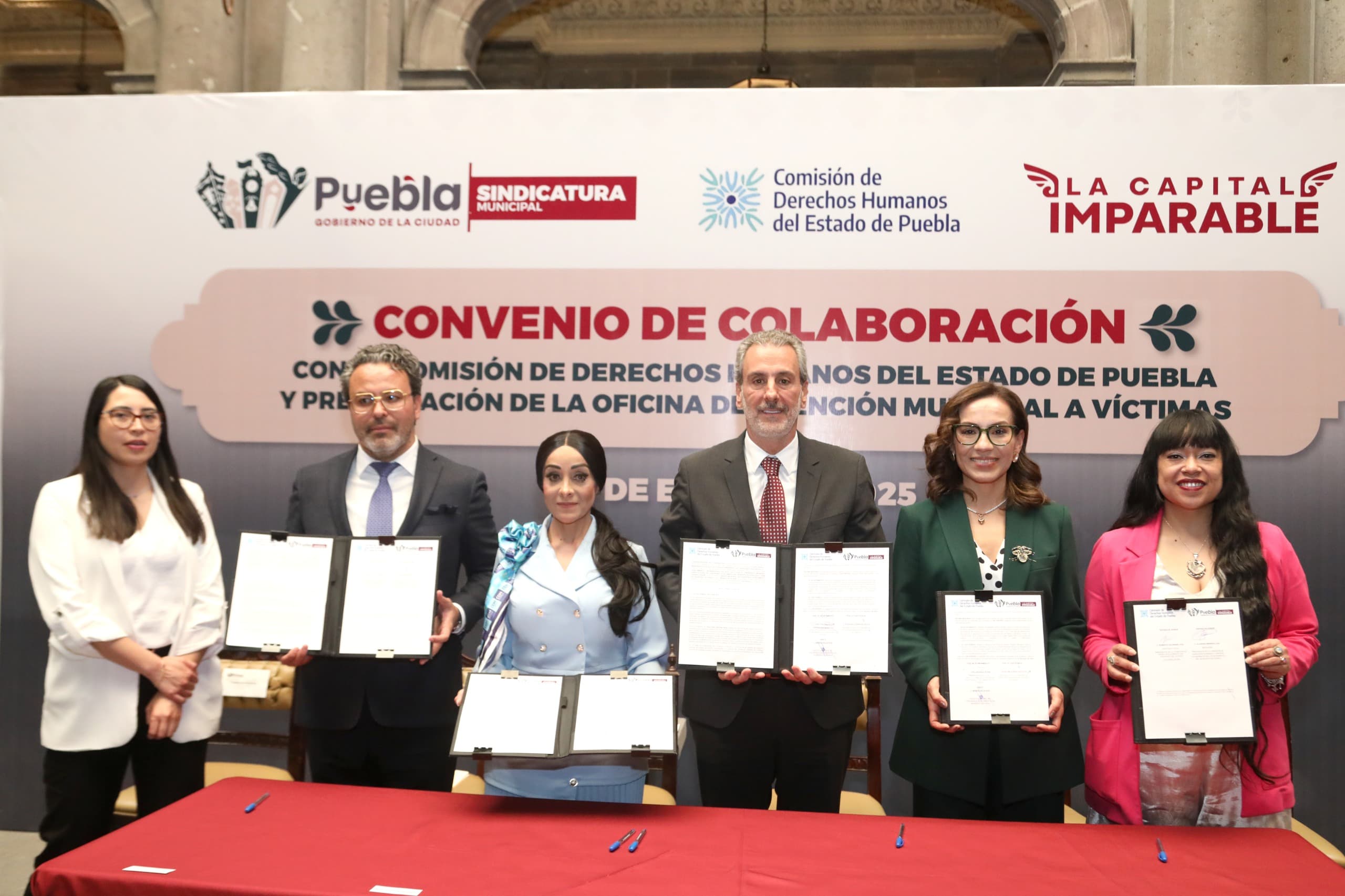 Gobierno de la Ciudad firma convenio con la CDH y anuncia apertura de Oficina de Atención Municipal a Víctimas