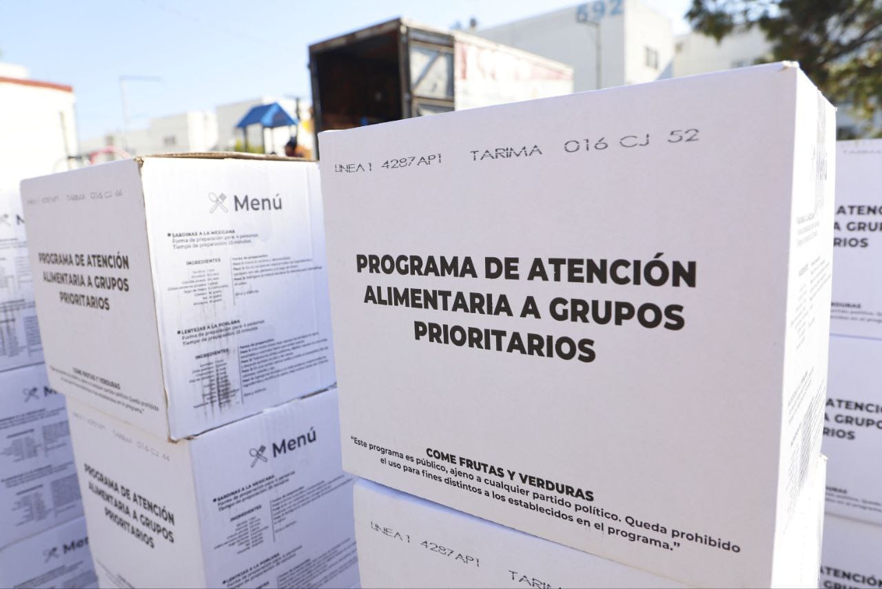 Entregó SMDIF más de 55 mil despensas en los primeros 100 días del Gobierno de la Ciudad