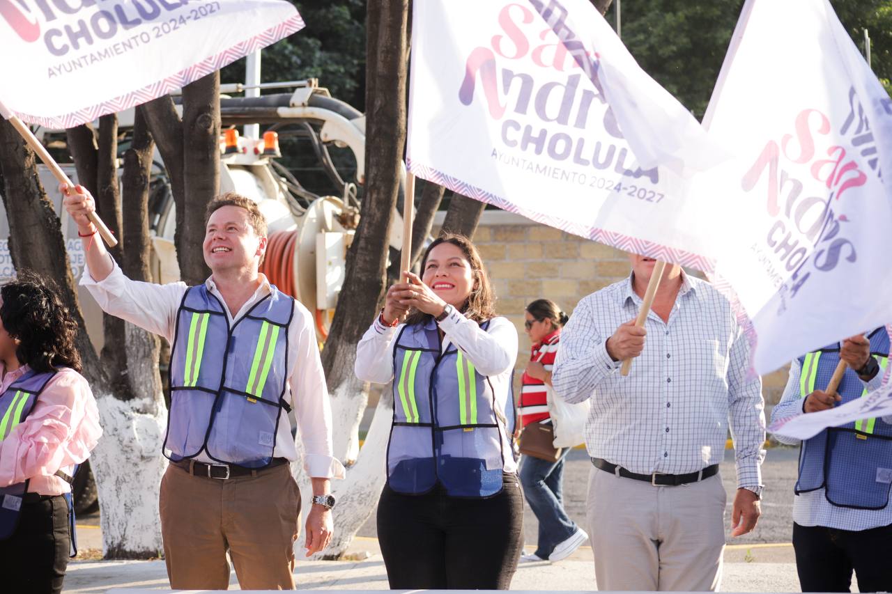 Refuerza San Andrés Cholula el mantenimiento hidrosanitario