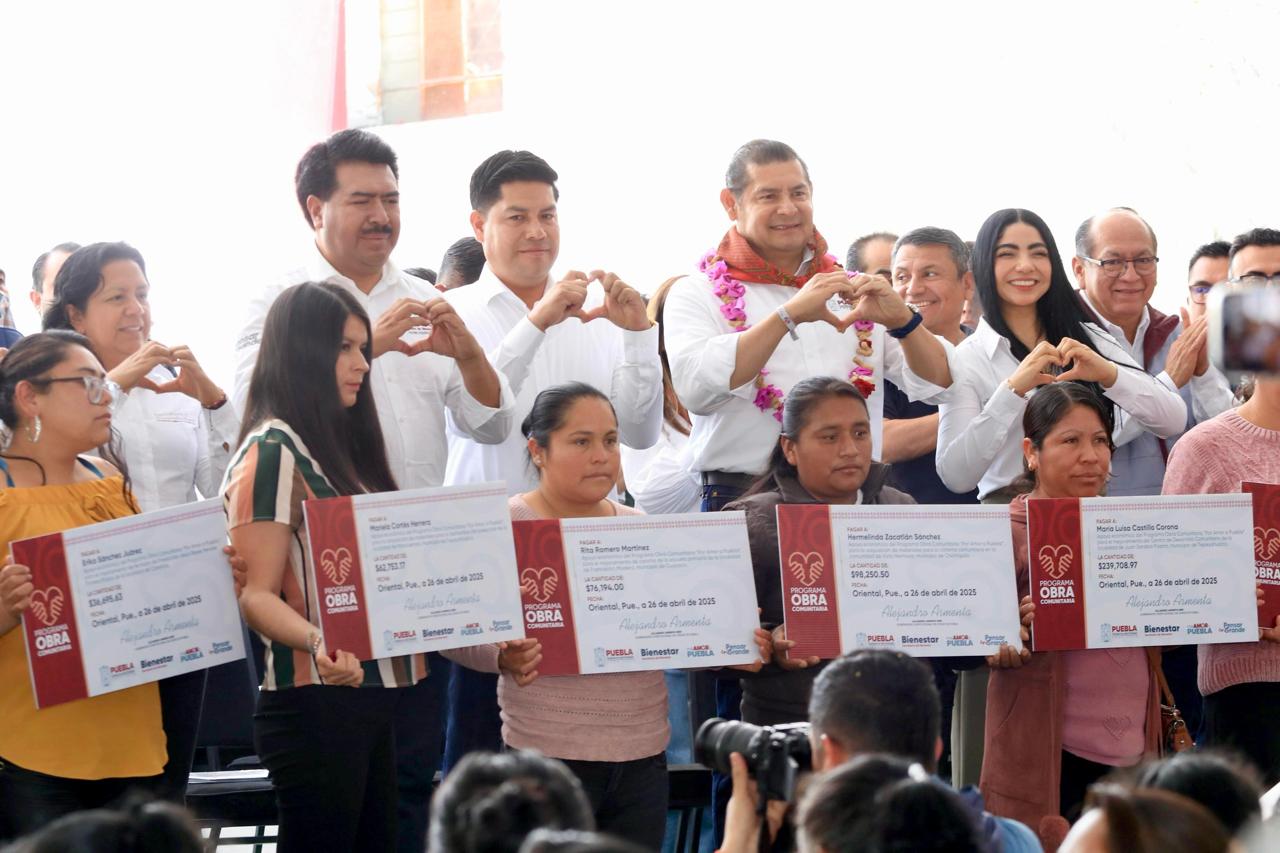 En Oriental, Gobierno de Puebla genera bienestar y desarrollo En Oriental, Gobierno de Puebla genera bienestar y desarrollo