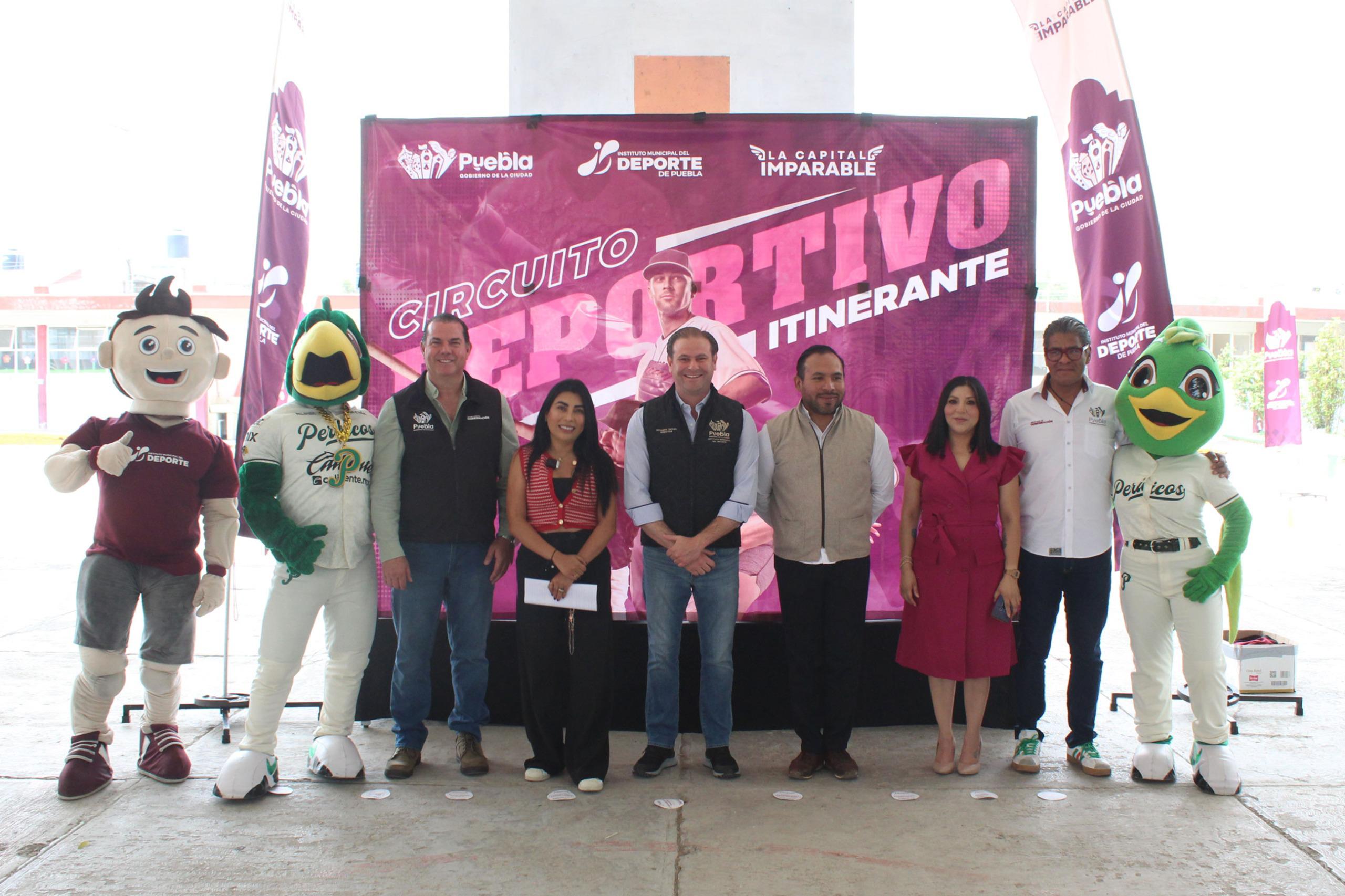 IMDP puso en marcha el Circuito Deportivo Itinerante en San Francisco Totimehuacán IMDP puso en marcha el Circuito Deportivo Itinerante en San Francisco Totimehuacán