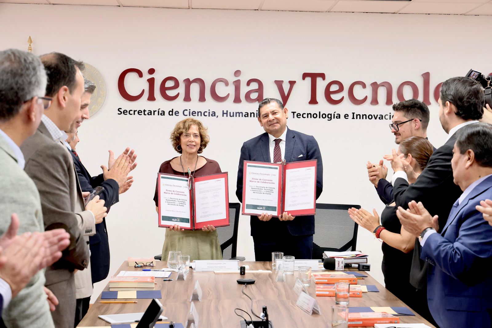 Gobierno federal y estatal impulsan soberanía tecnológica con desarrollo de 7 proyectos Gobierno federal y estatal impulsan soberanía tecnológica con desarrollo de 7 proyectos