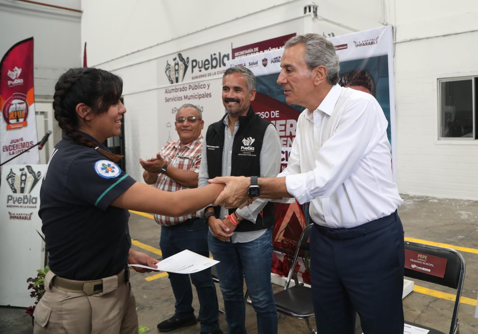 Encabeza Pepe Chedraui Curso de Primer Respondiente a personal de Servicios Públicos Encabeza Pepe Chedraui Curso de Primer Respondiente a personal de Servicios Públicos