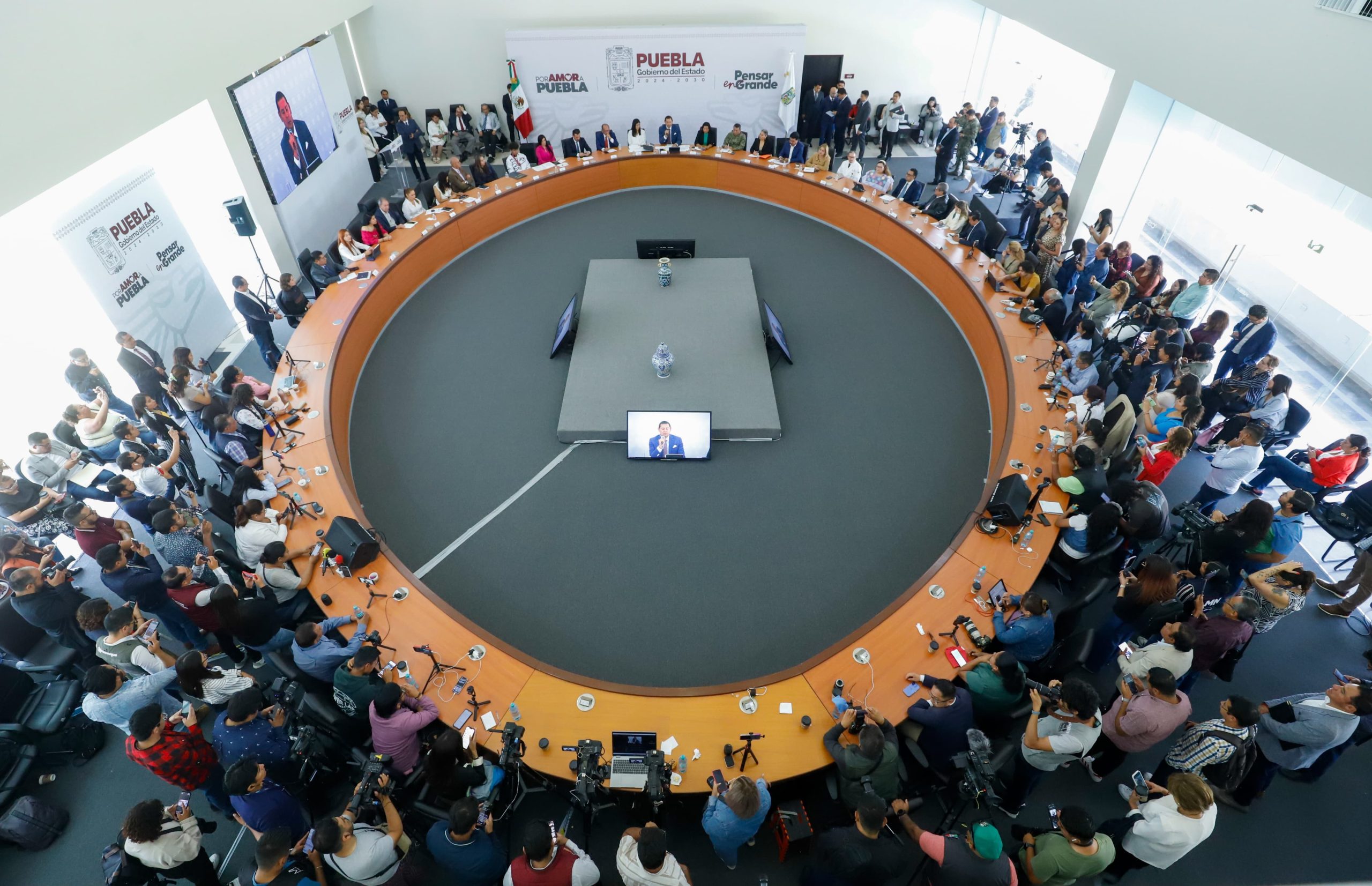 En Puebla existe respeto y libertad de expresión con los medios de comunicación: Armenta